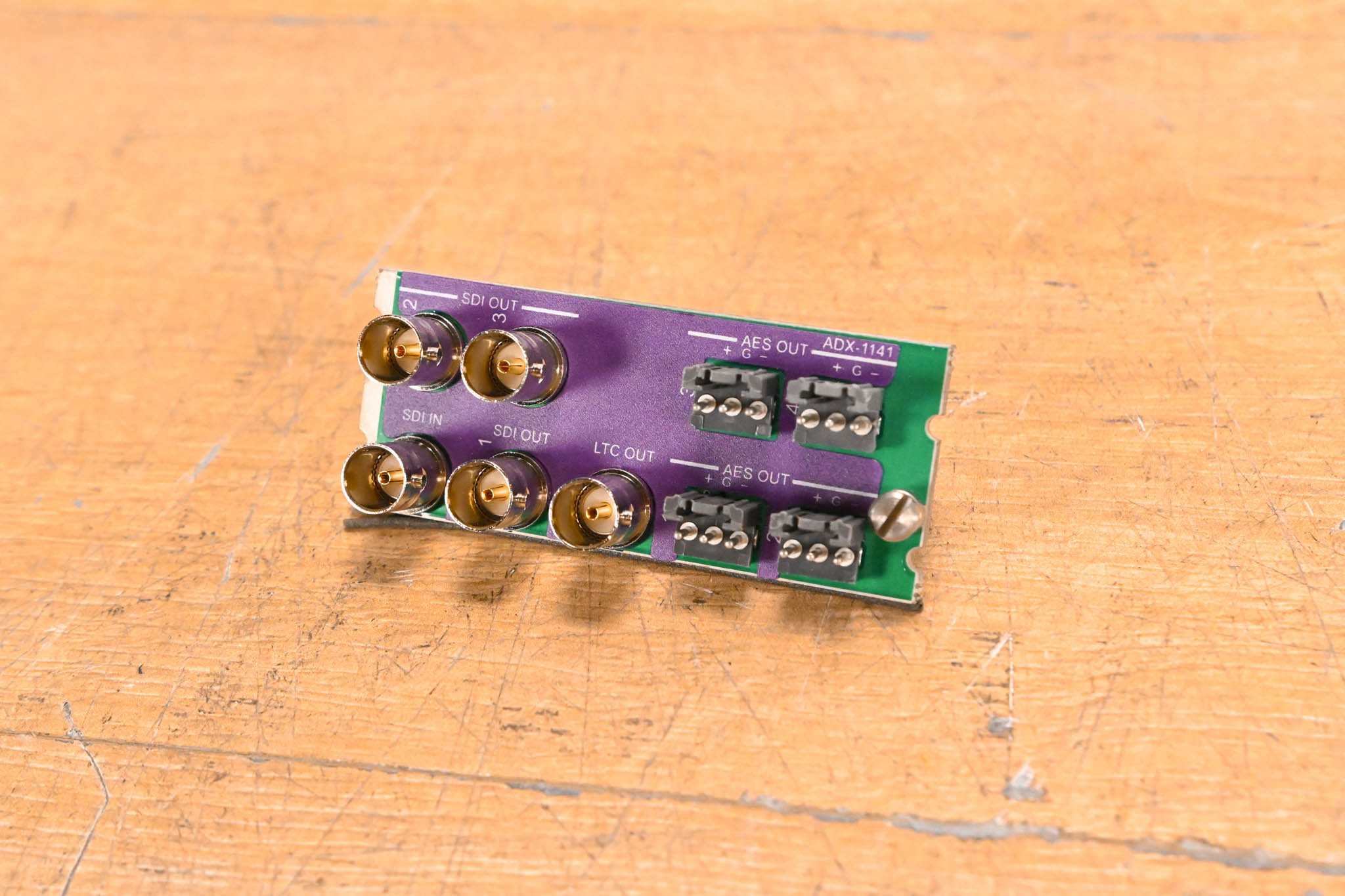 Miranda ADX-1141 Rear I/O Module for Densité Frame