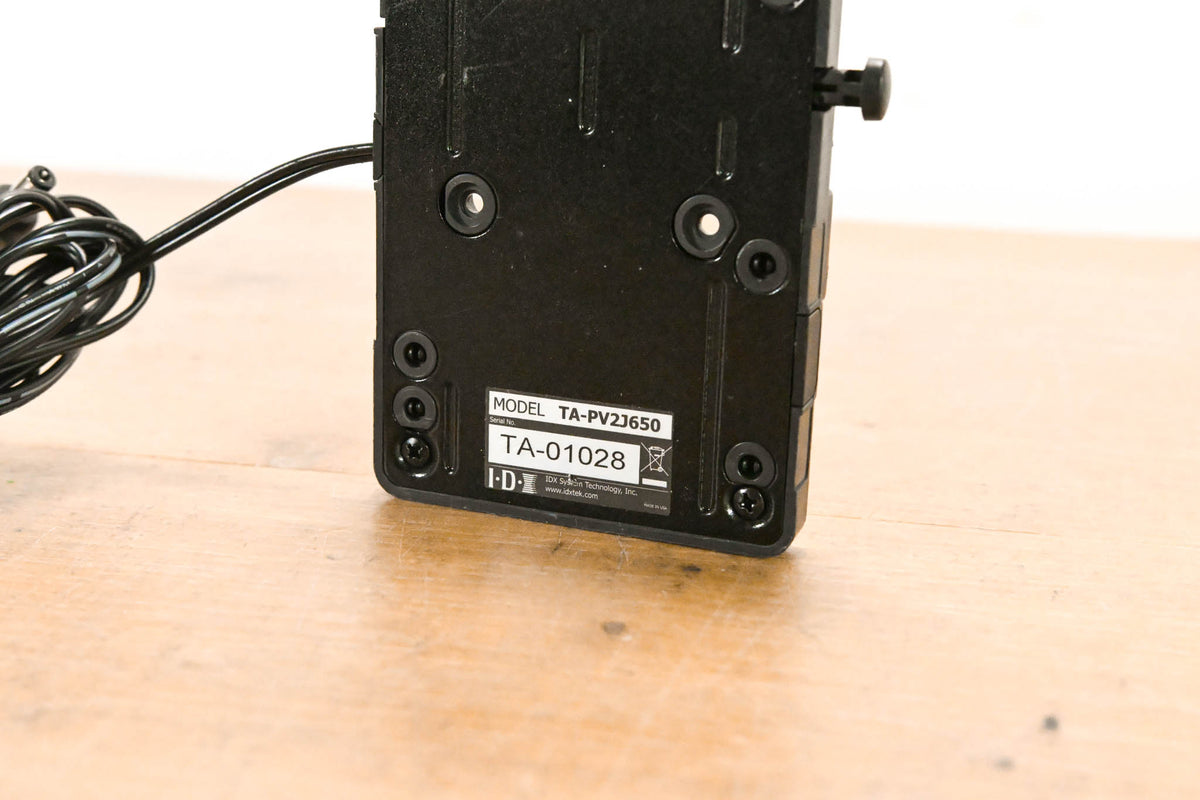 IDX System Technology TA-PV2J650 V-Mount Adapter (NO POWER SUPPLY)