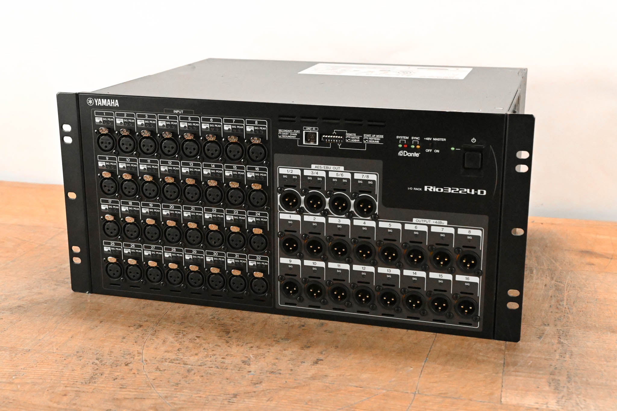 Yamaha Rio3224-D Rio Series 32x16 Remote Stage Box