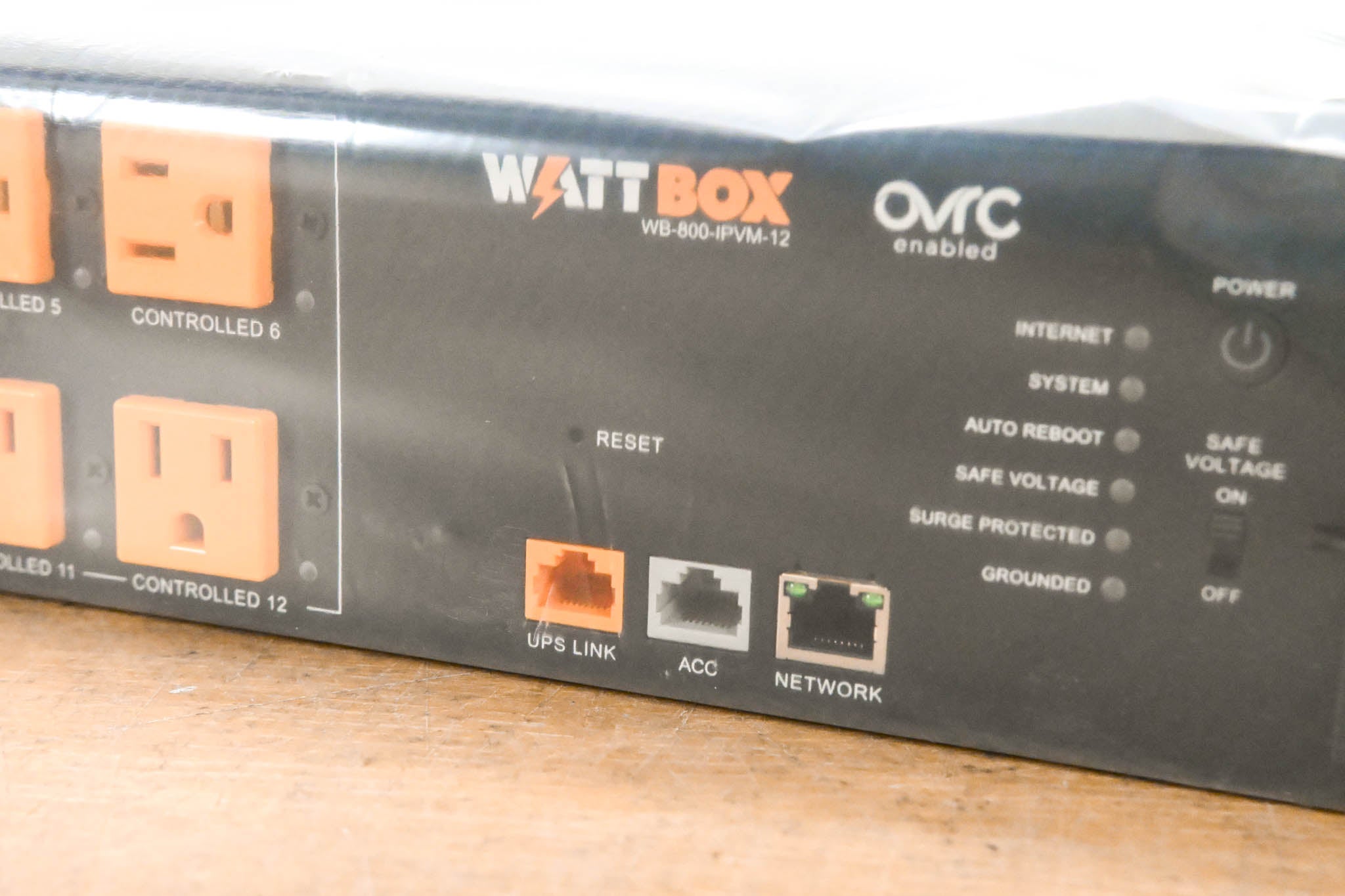 WattBox WB-800-IPVM-12 Rackmount IP Power Conditioner (12 Outlets)