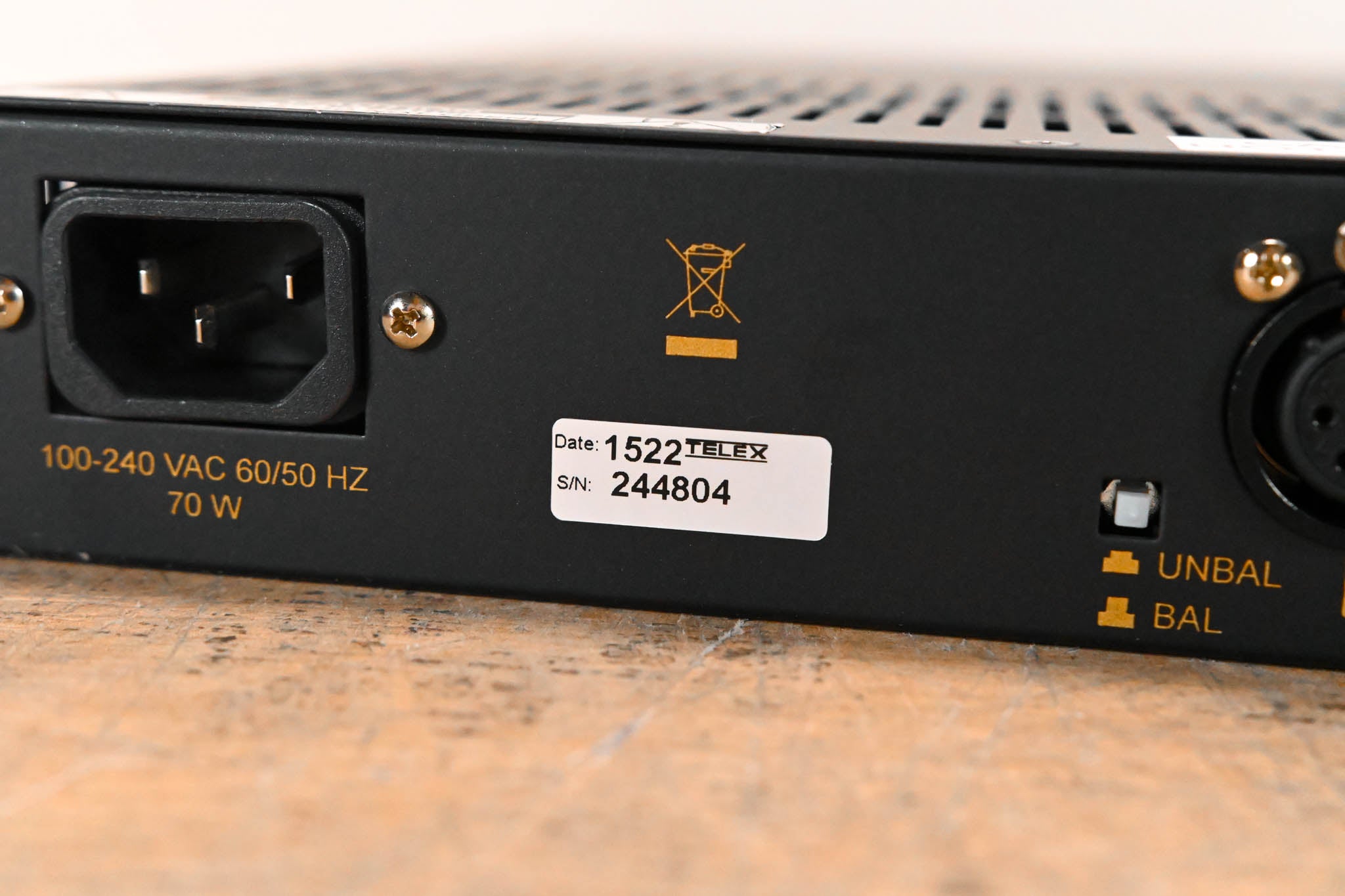 Telex MS-2002 2-Channel Master Station and Power Supply