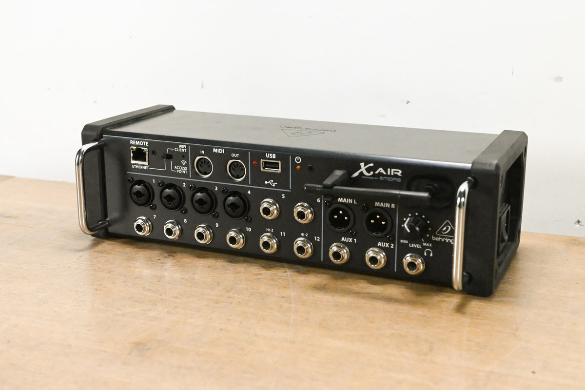 Behringer X Air XR12 12-Input Tablet-Controlled Digital Mixer