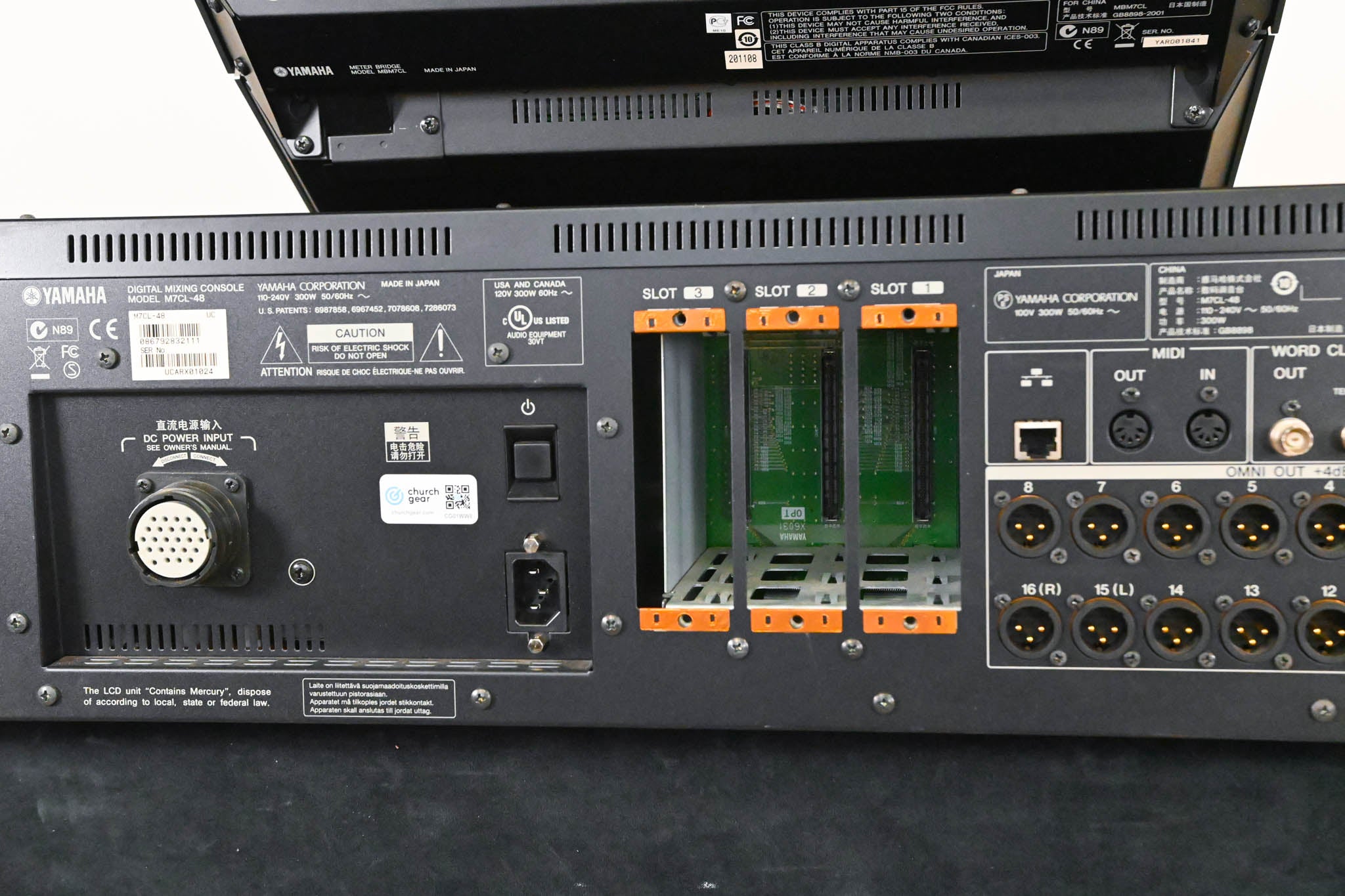 Yamaha M7CL-48 48-Channel Digital Audio Mixing Console