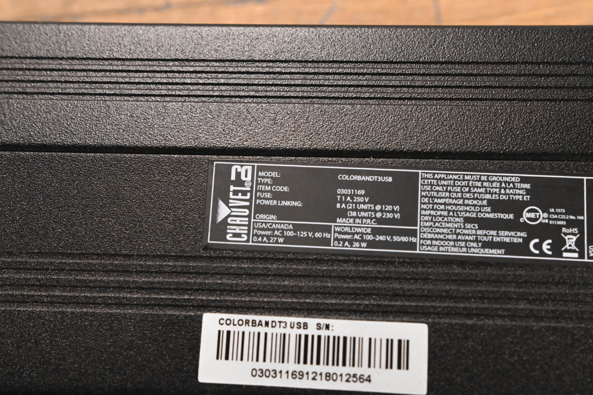 Chauvet COLORband T3USB Linear RGB Wash Light