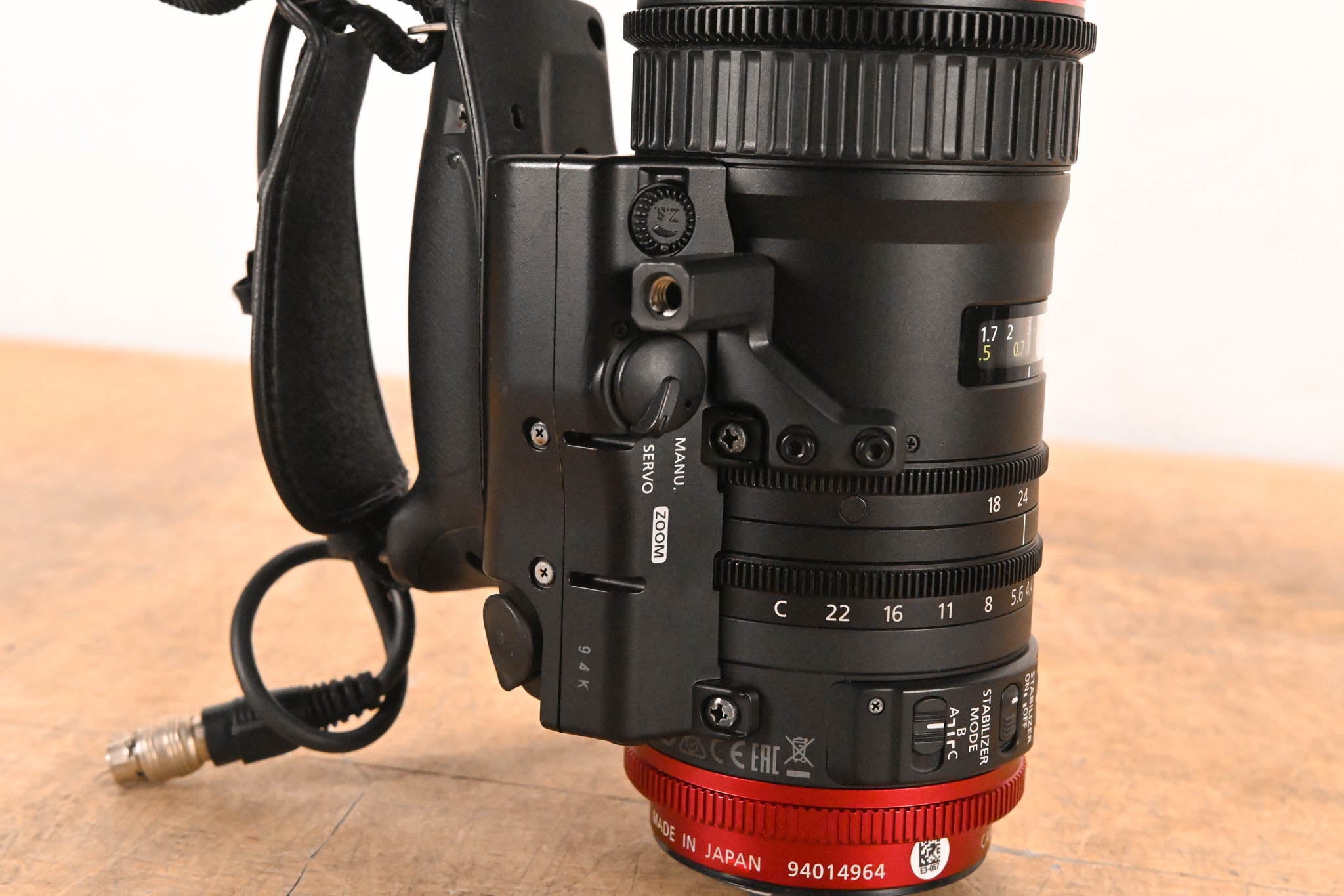 Canon CN-E 18-80mm T4.4 Compact-Servo Cine Zoom Lens (EF Mount)