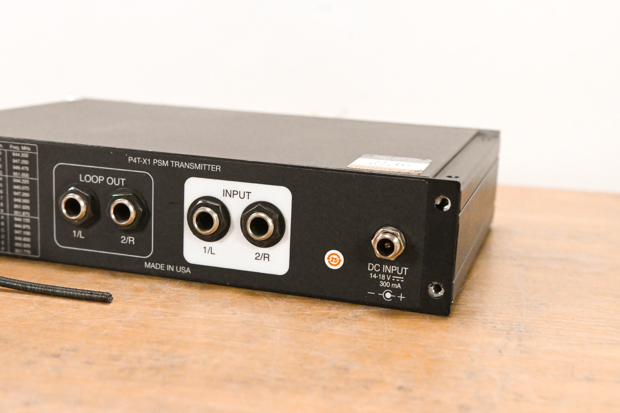 Shure P4T-X1 Wireless Transmitter for PSM 400 - X1 Band NO POWER SUPPLY