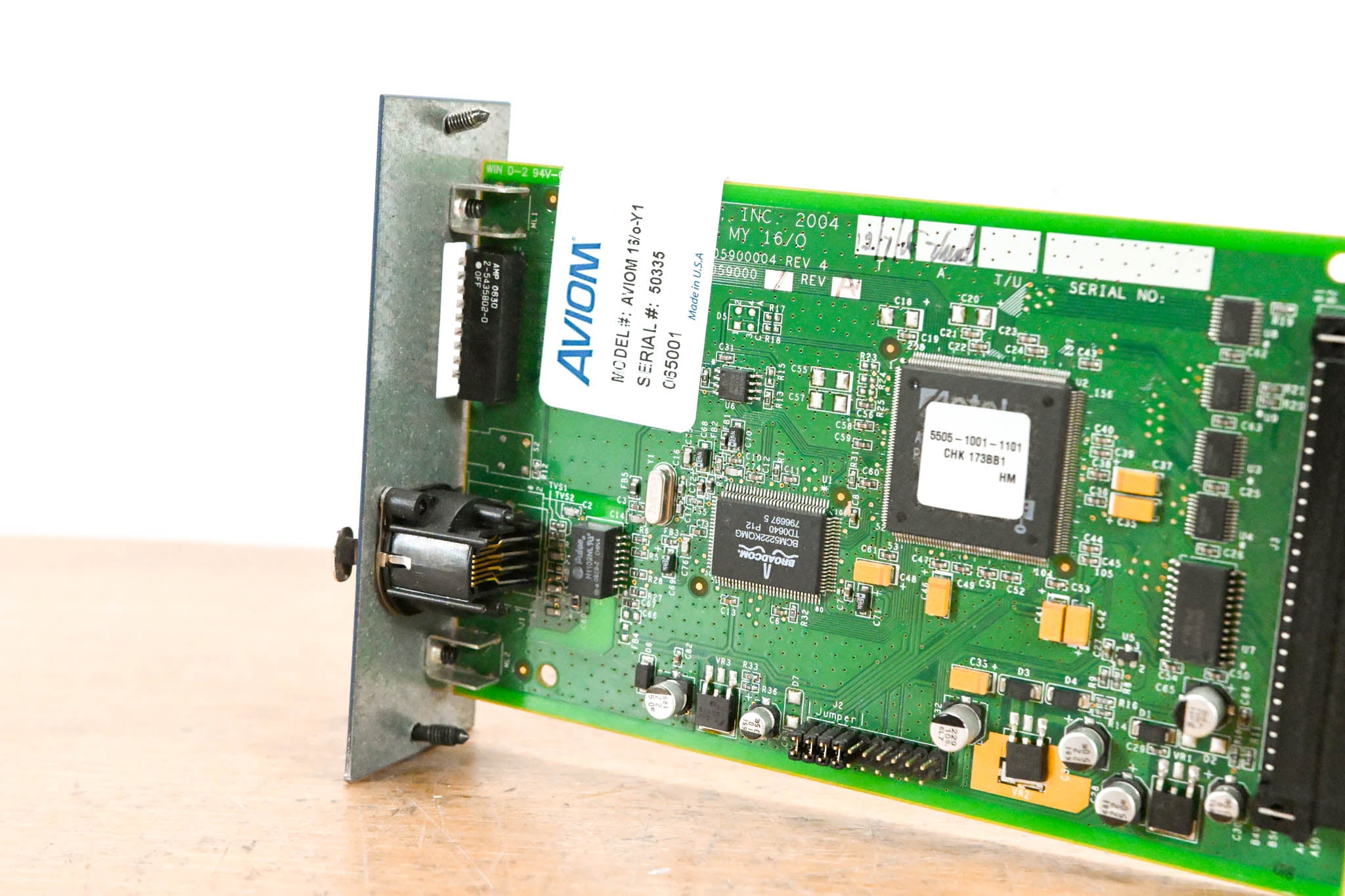 Aviom 16/o-Y1 A-Net Card for Yamaha Digital Products