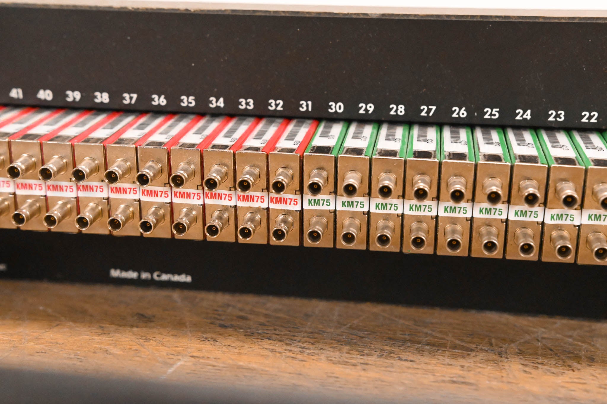 AVP SuperHD Micro 3G Video Patchbay 2RU w/ KMN75, KM75 & EV-AJHN Modules