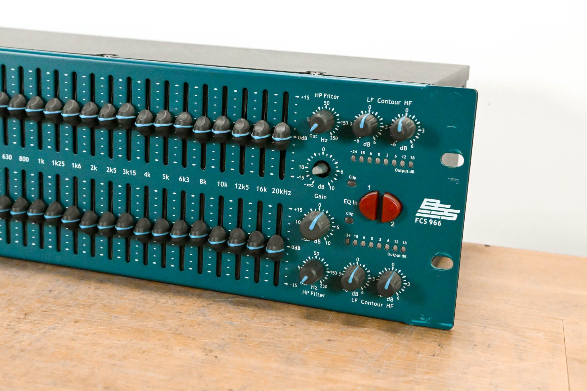 BSS Opal Series FCS-966 Constant Q Dual-Channel Graphic Equalizer