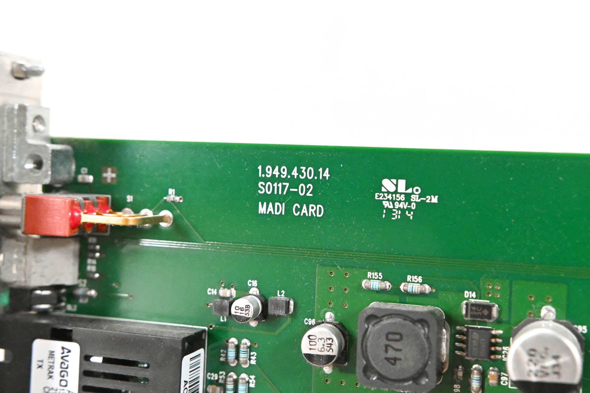 Studer MADI I/O Card for D21m Modular I/O System