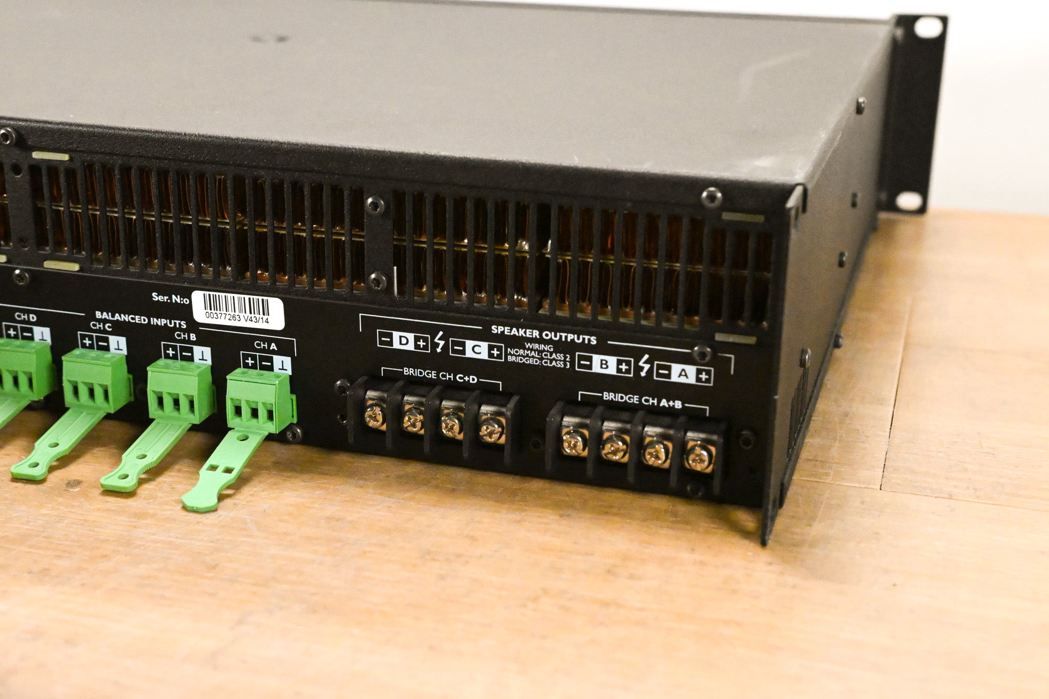 Lab Gruppen C 16:4 1600W Four-Channel Power Amplifier