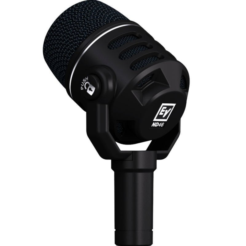 Dynamic supercardioid instrument microphone