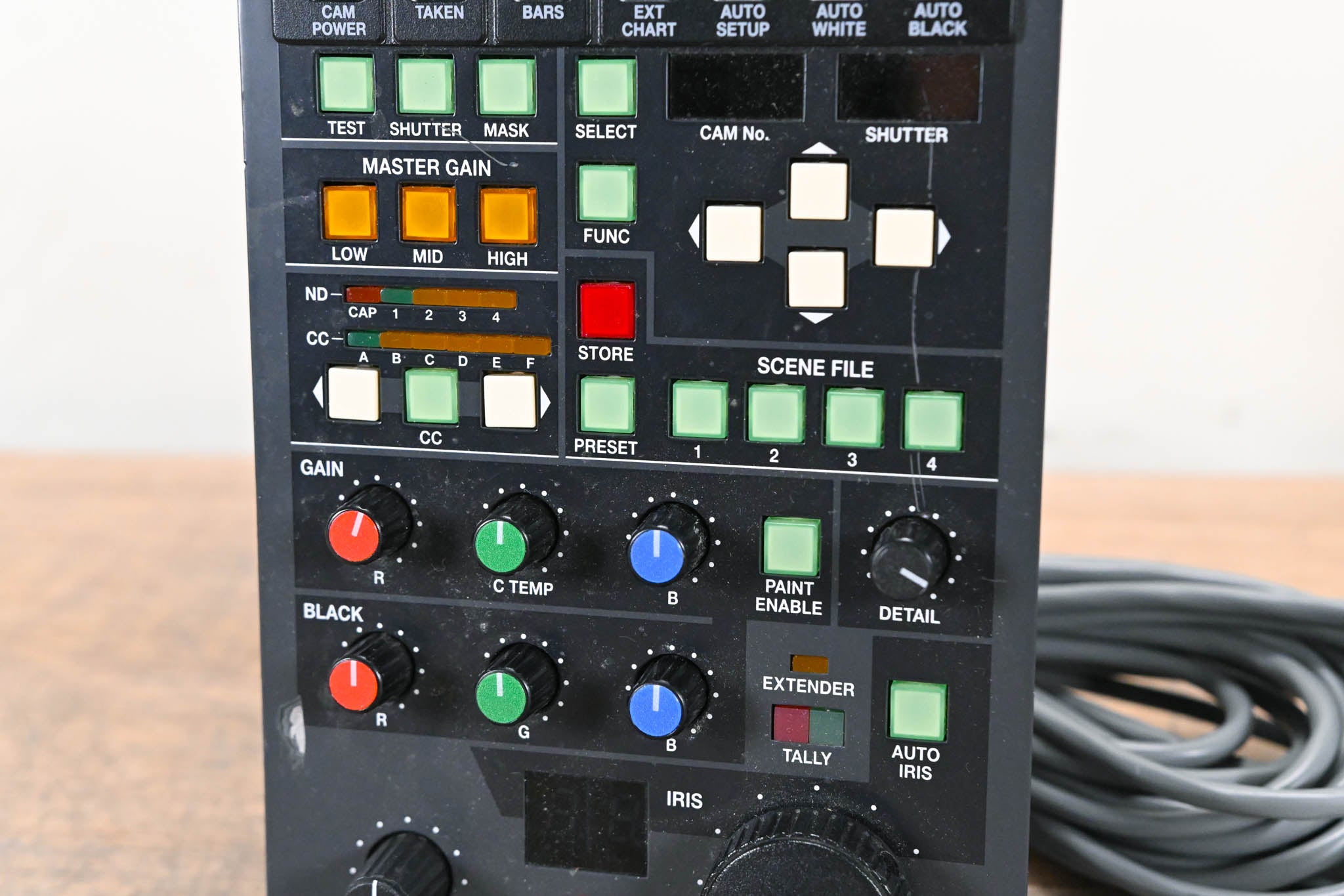 Hitachi RU-1000VR Remote Control Panel