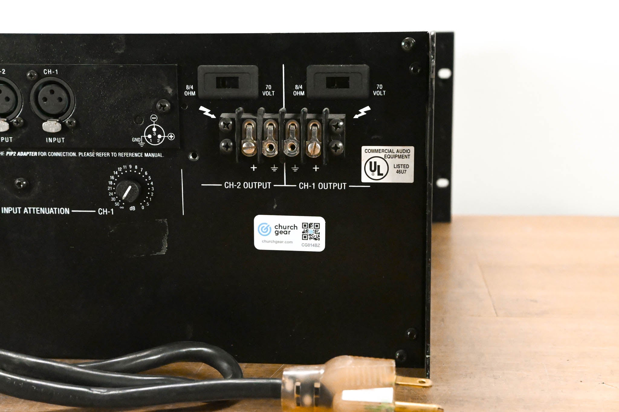 Crown Com-Tech 1610 2-Channel Power Amplifier