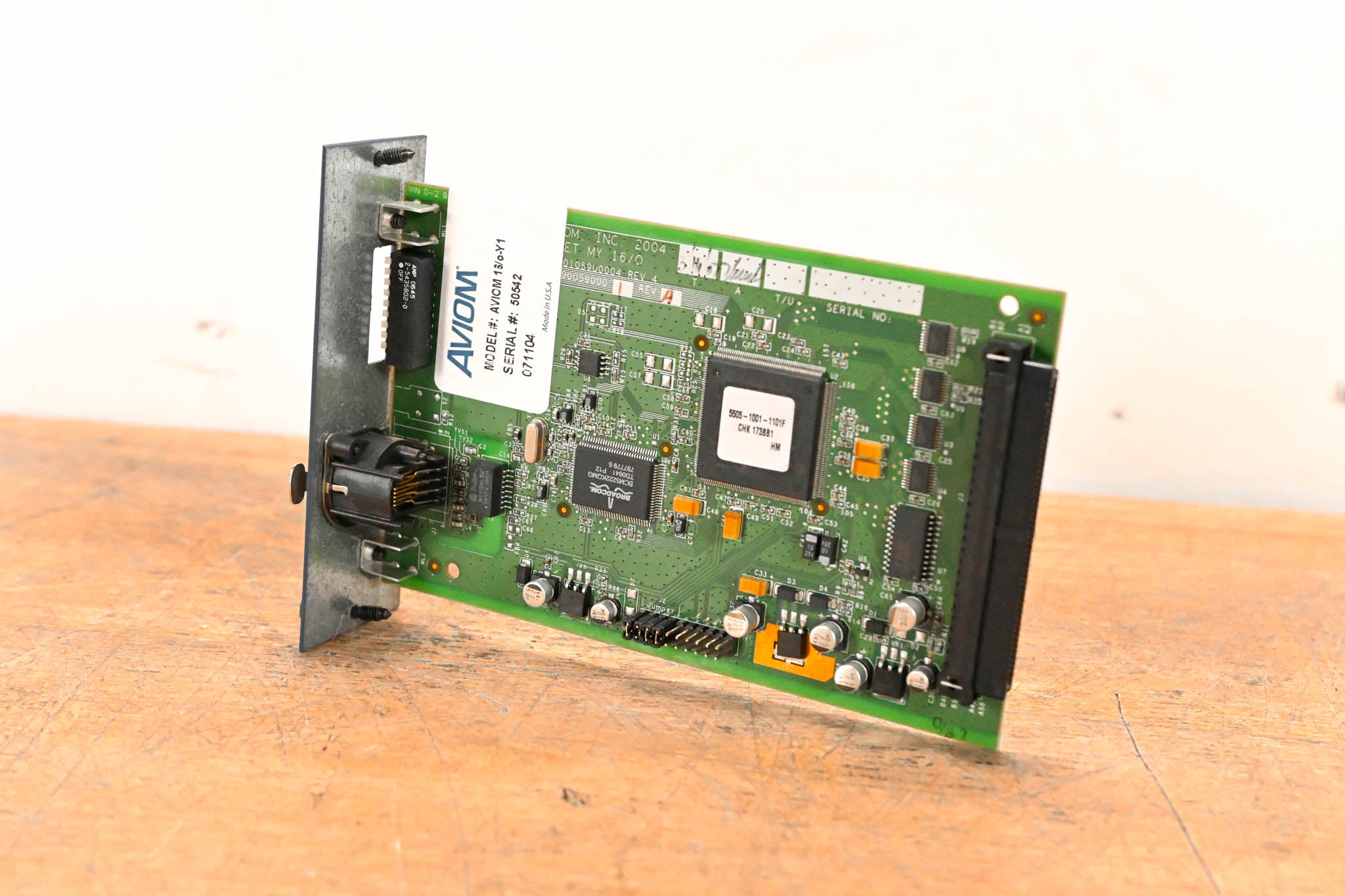 Aviom 16/o-Y1 A-Net Card for Yamaha Digital Products