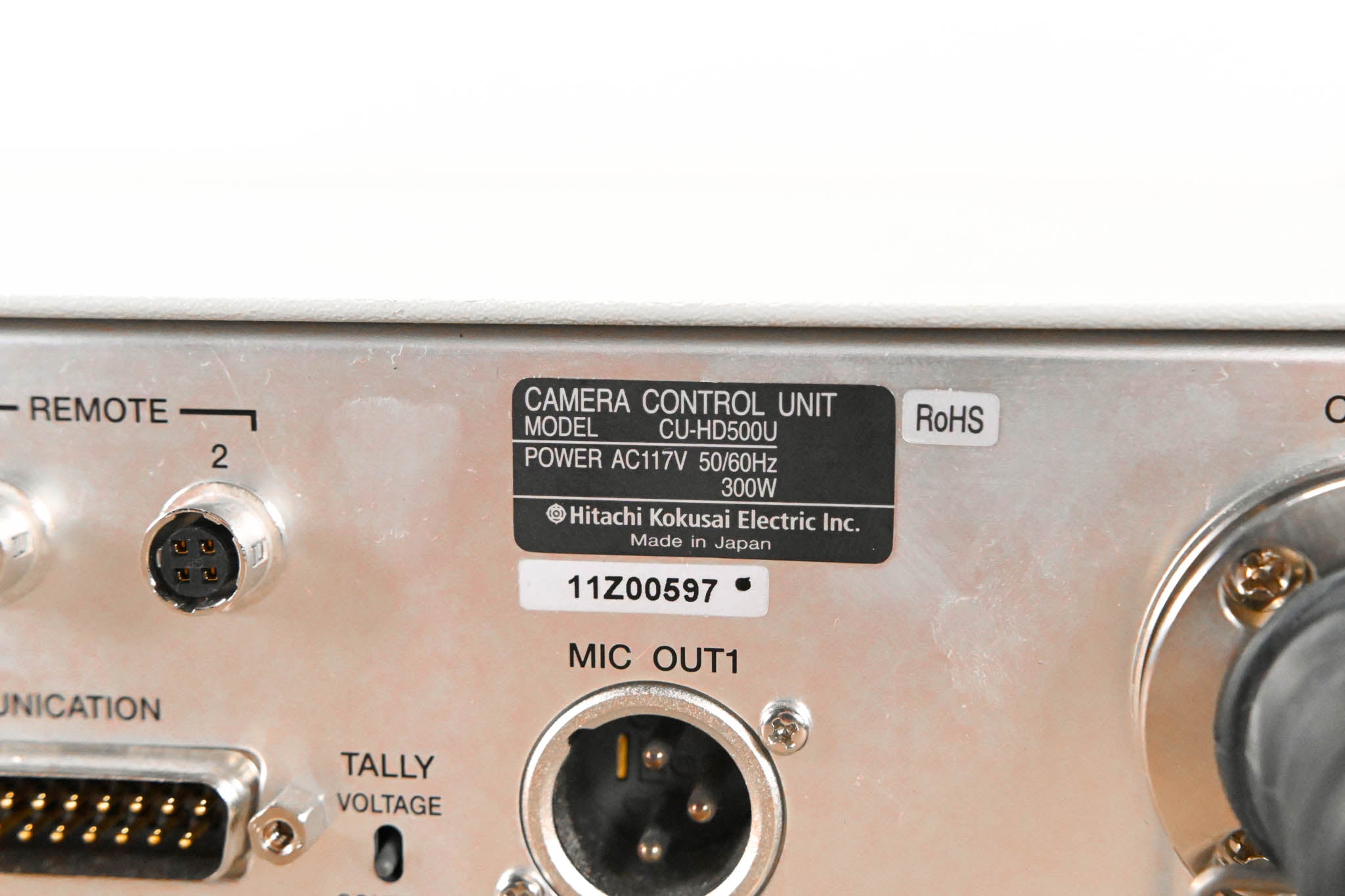 Hitachi CU-HD500 Fiber Optic Camera Control Unit