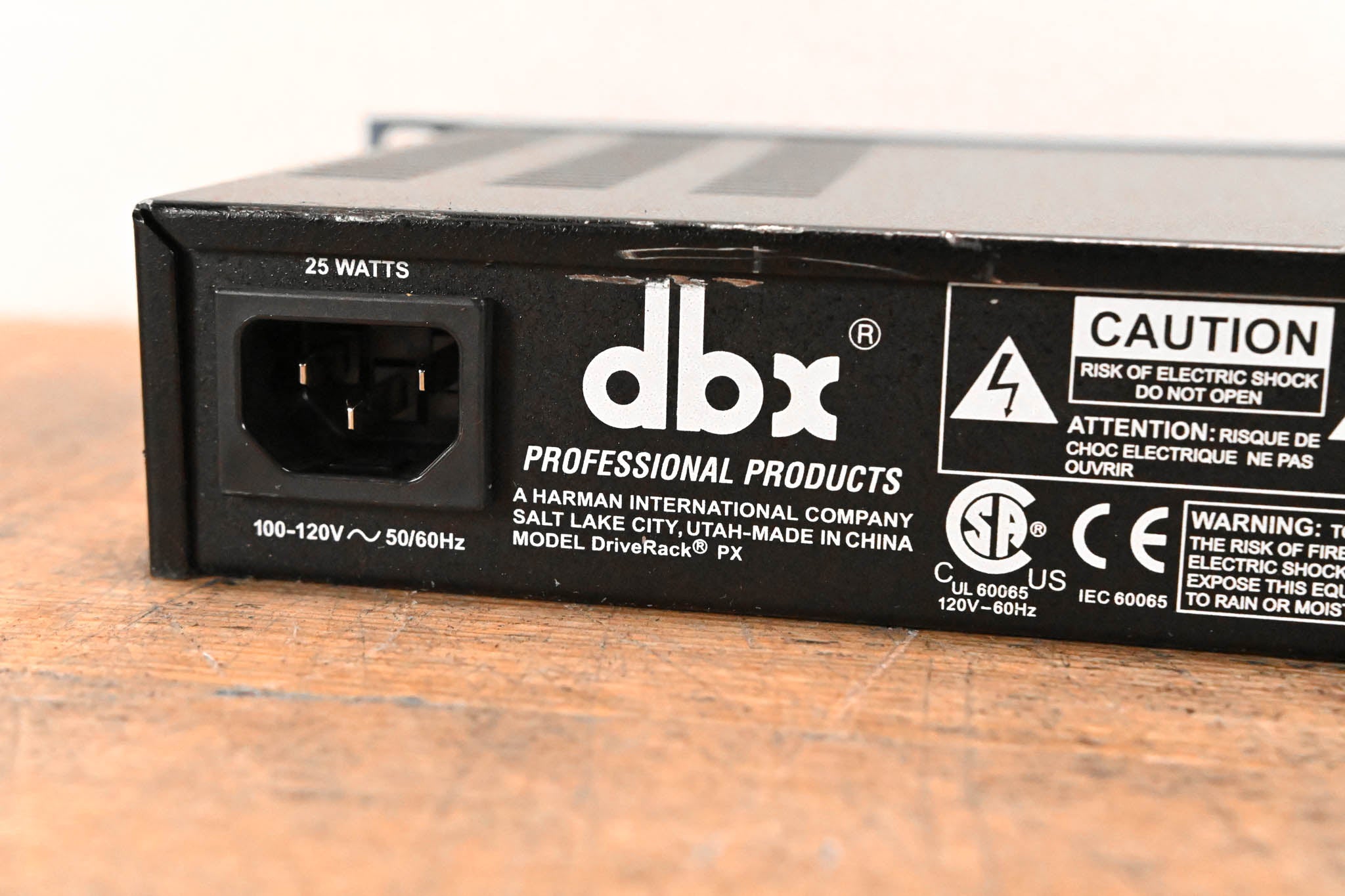 dbx DriveRack PX Powered Speaker Optimizer