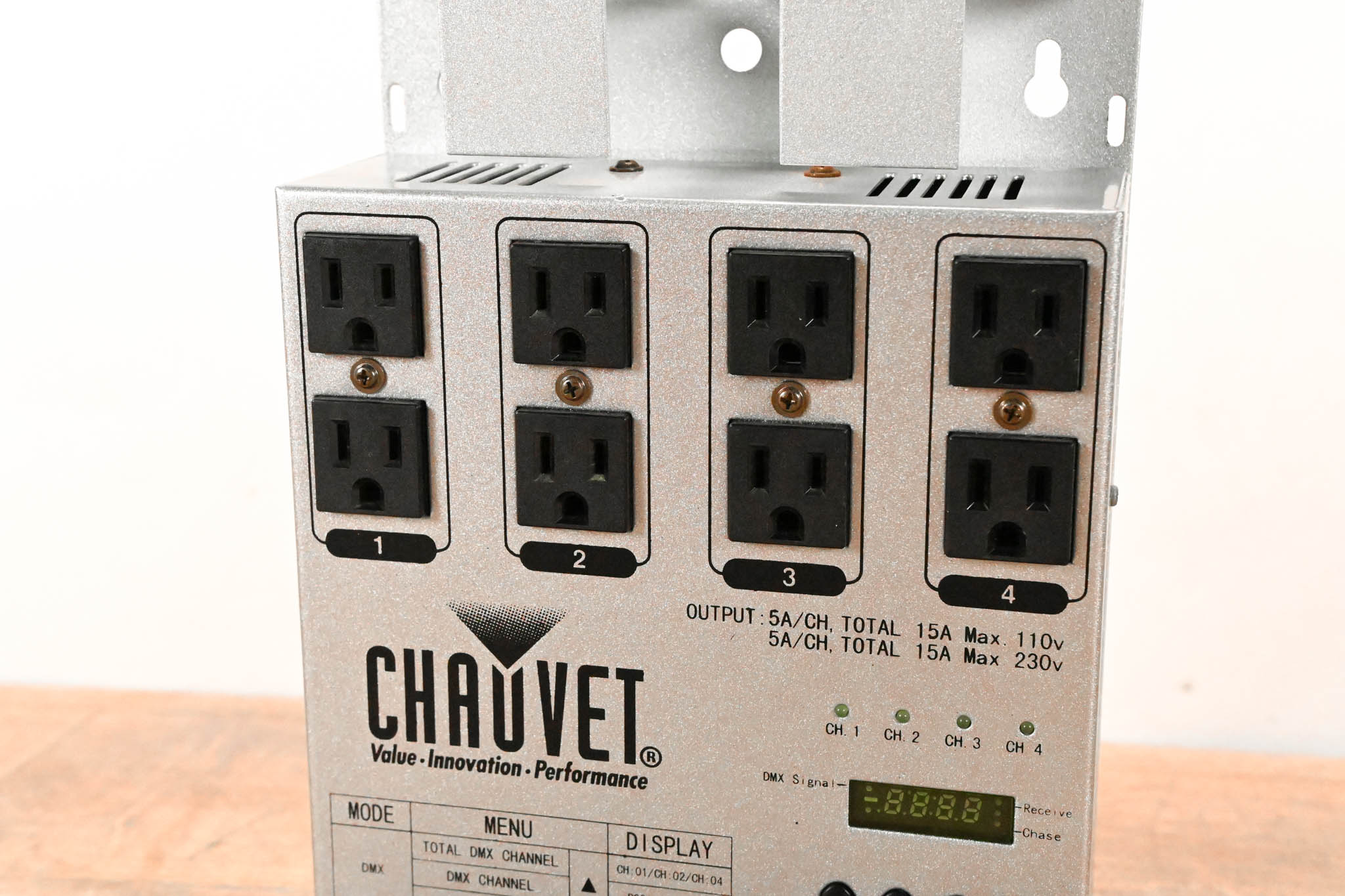 Chauvet DMX-4 4-Channel DMX Dimmer/Relay Pack