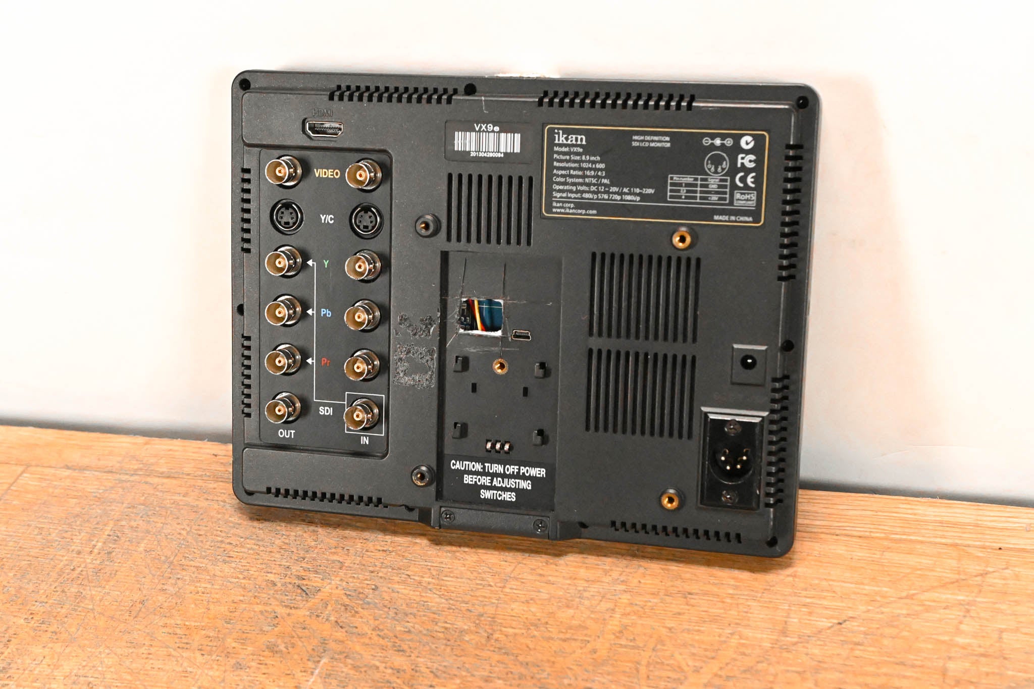 Ikan VX9e 9” HD-SDI Field Monitor (NO POWER SUPPLY)
