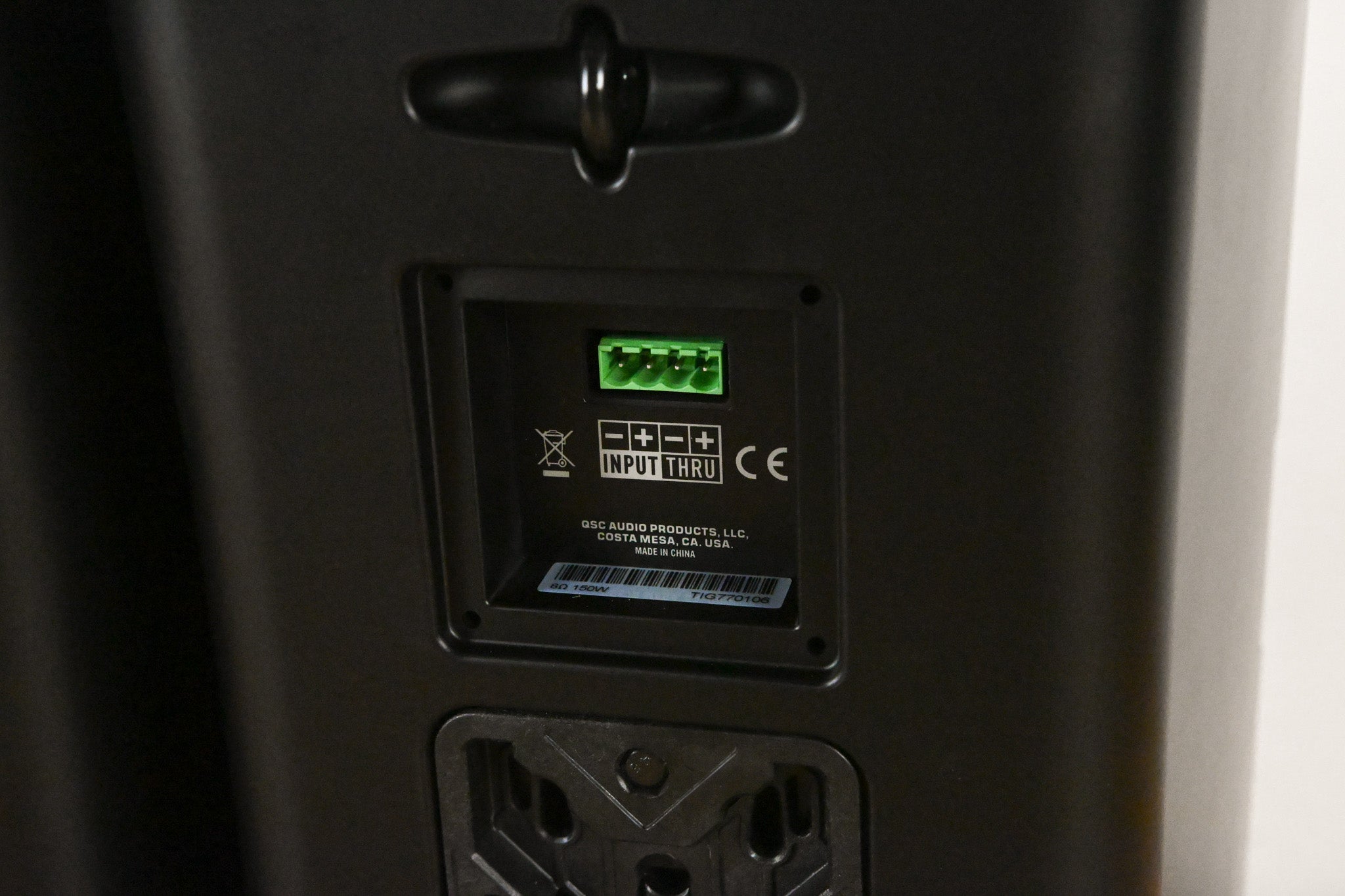 QSC AD-S6T AcousticDesign Series 6.5" 2-Way 150W Loudspeaker (PAIR)