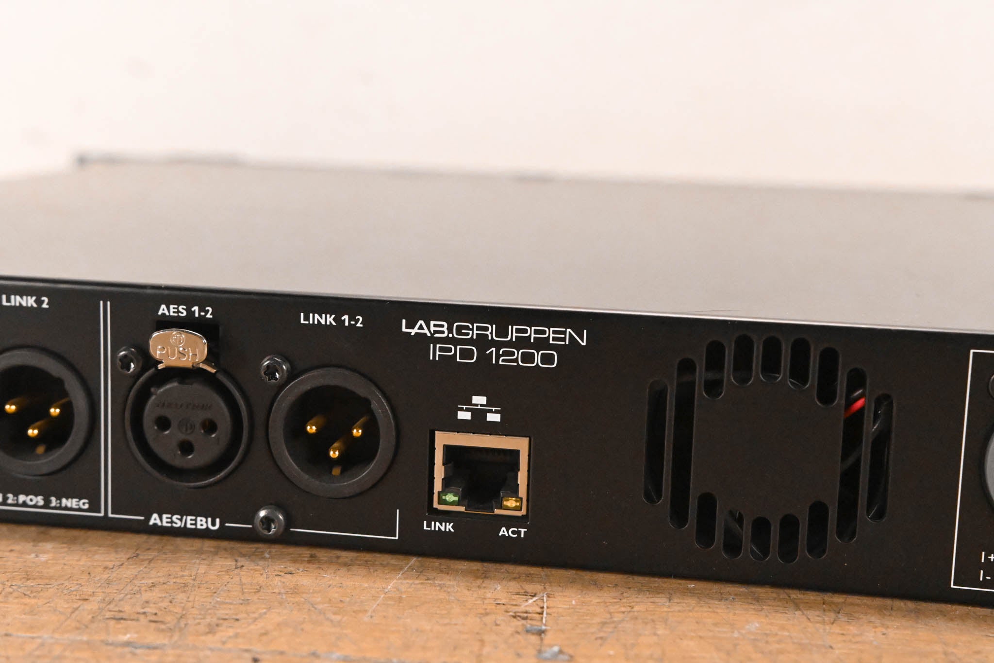 Lab Gruppen IPD 1200 1200W 2-Channel DSP-Controlled Power Amplifier