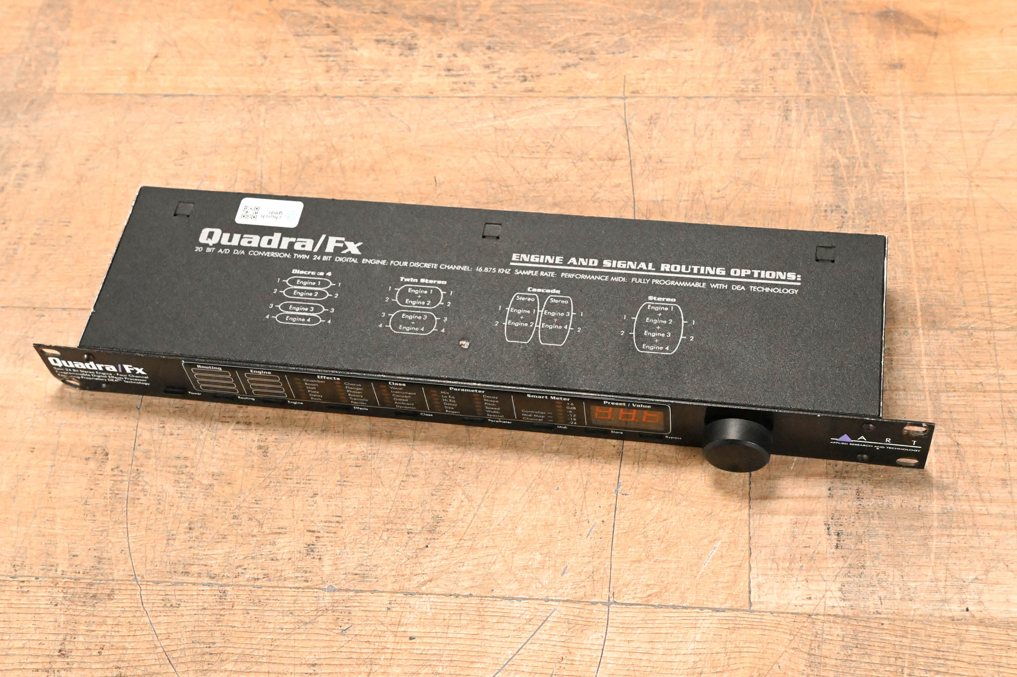 ART Quadra/FX Multi-Effects Processor (NO POWER SUPPLY)