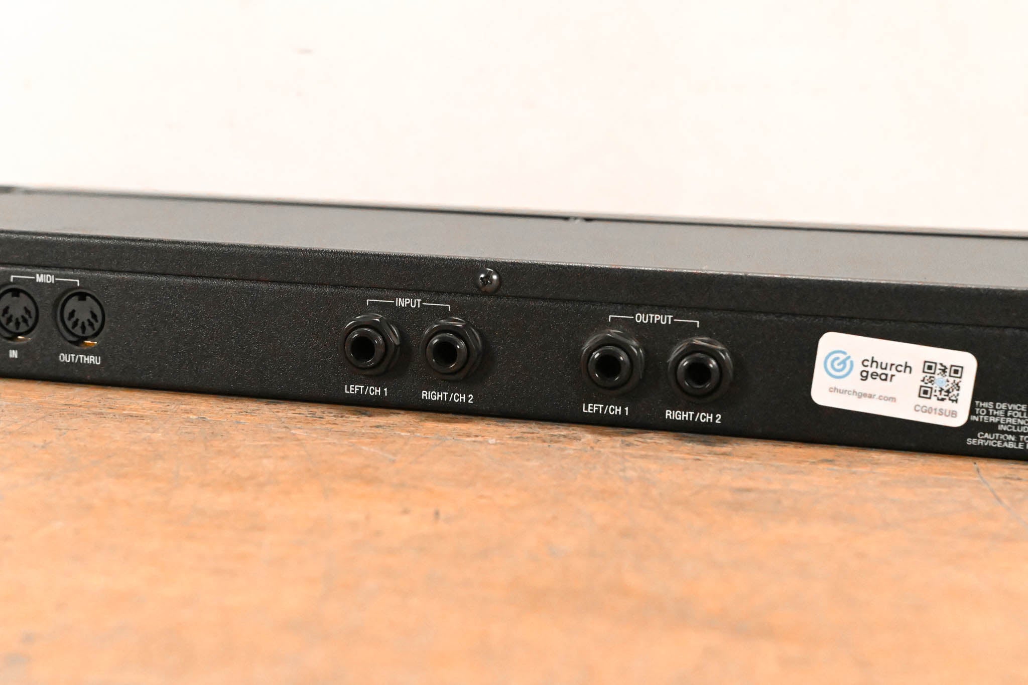 Alesis MidiVerb 4 Dual-Channel Parallel Multi-Effects Processor (NO PSU)