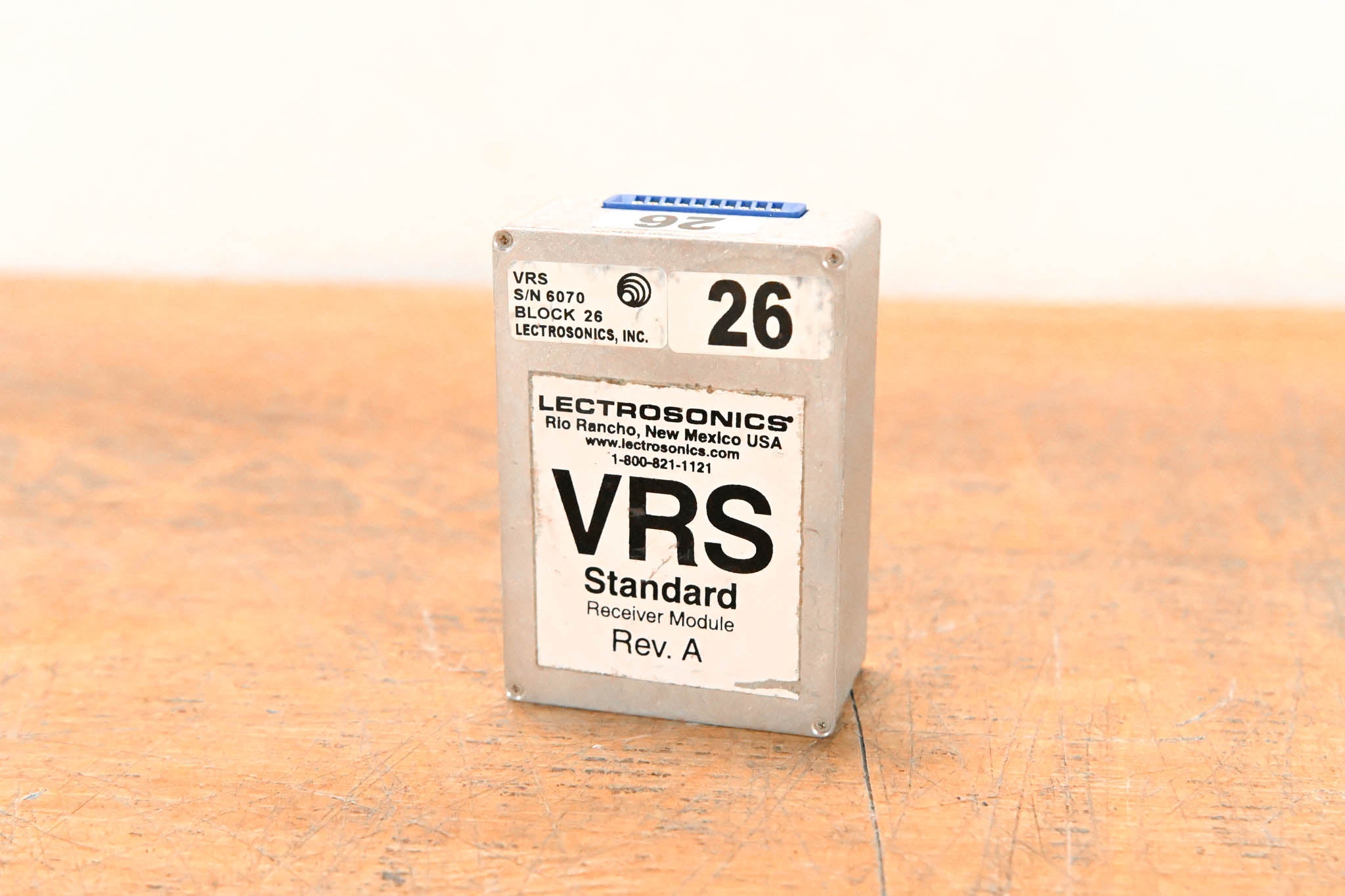 Lectrosonics VRS Standard Receiver Module for VRM Unit - Block 26