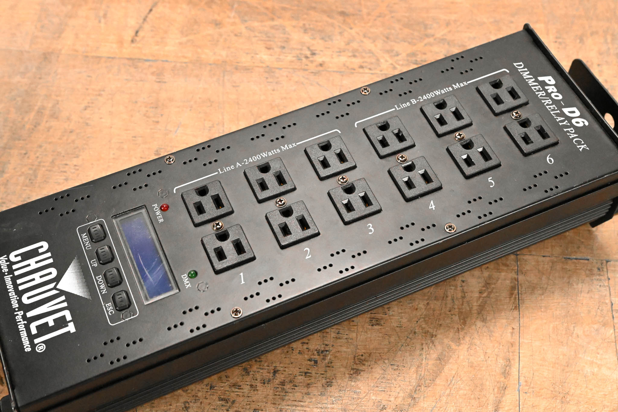 Chauvet Pro-D6 6-Channel DMX-512 Dimmer/Switch Pack