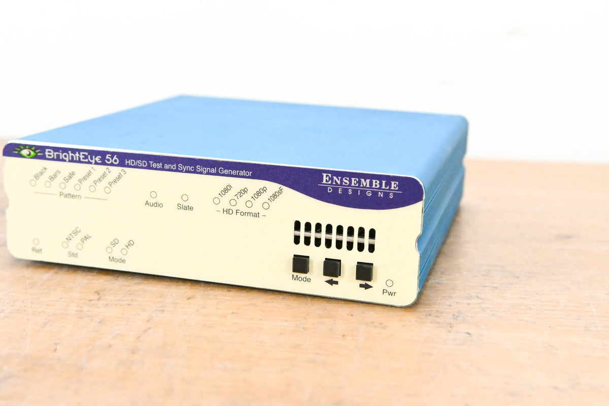Ensemble Designs BrightEye 56 Test Signal & Sync Pulse Generator NO PSU