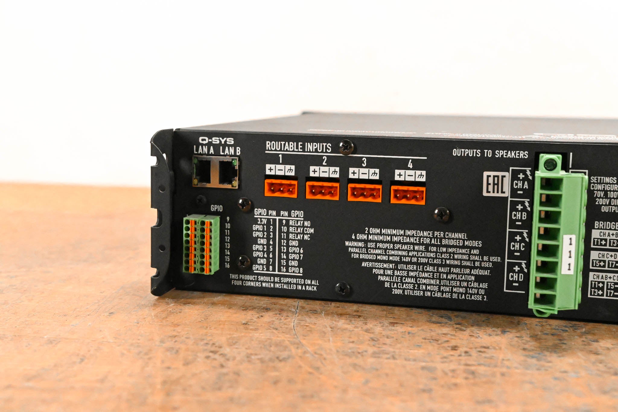 QSC CXD4.5Q 4-Channel Network Amplifier