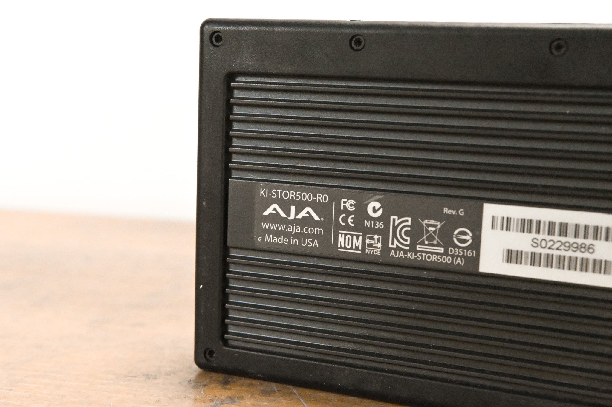 AJA KISTOR500USB-R0 500GB KiStor Hard Disk Drive for Ki Pro