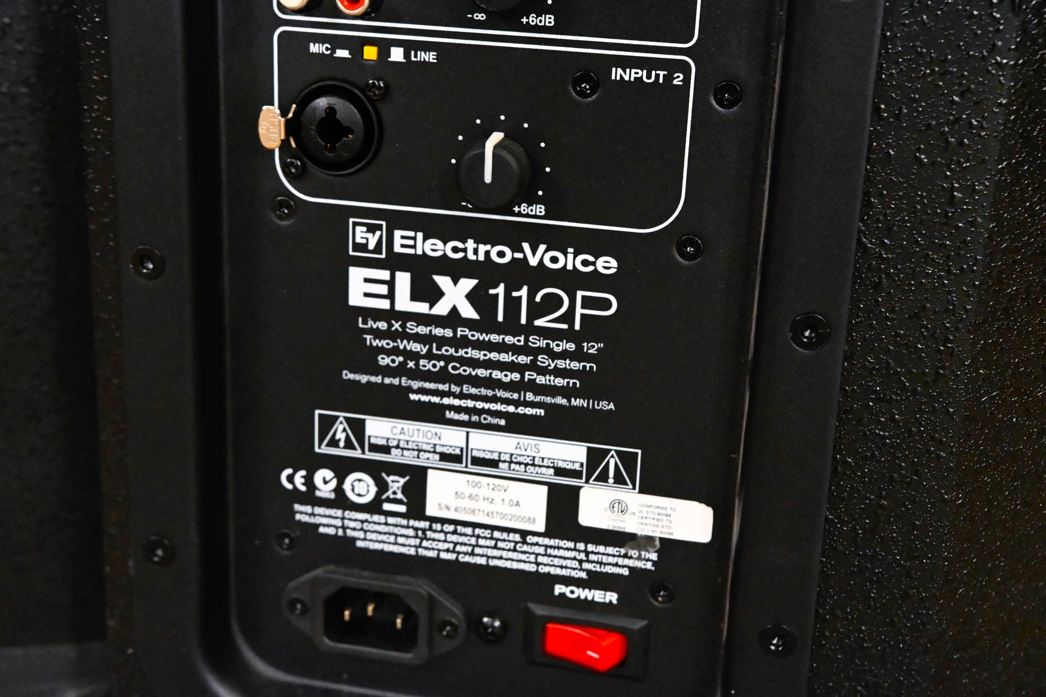 Electro-Voice (EV) ELX112P 12" Live X Two-Way Powered Loudspeaker (PAIR)