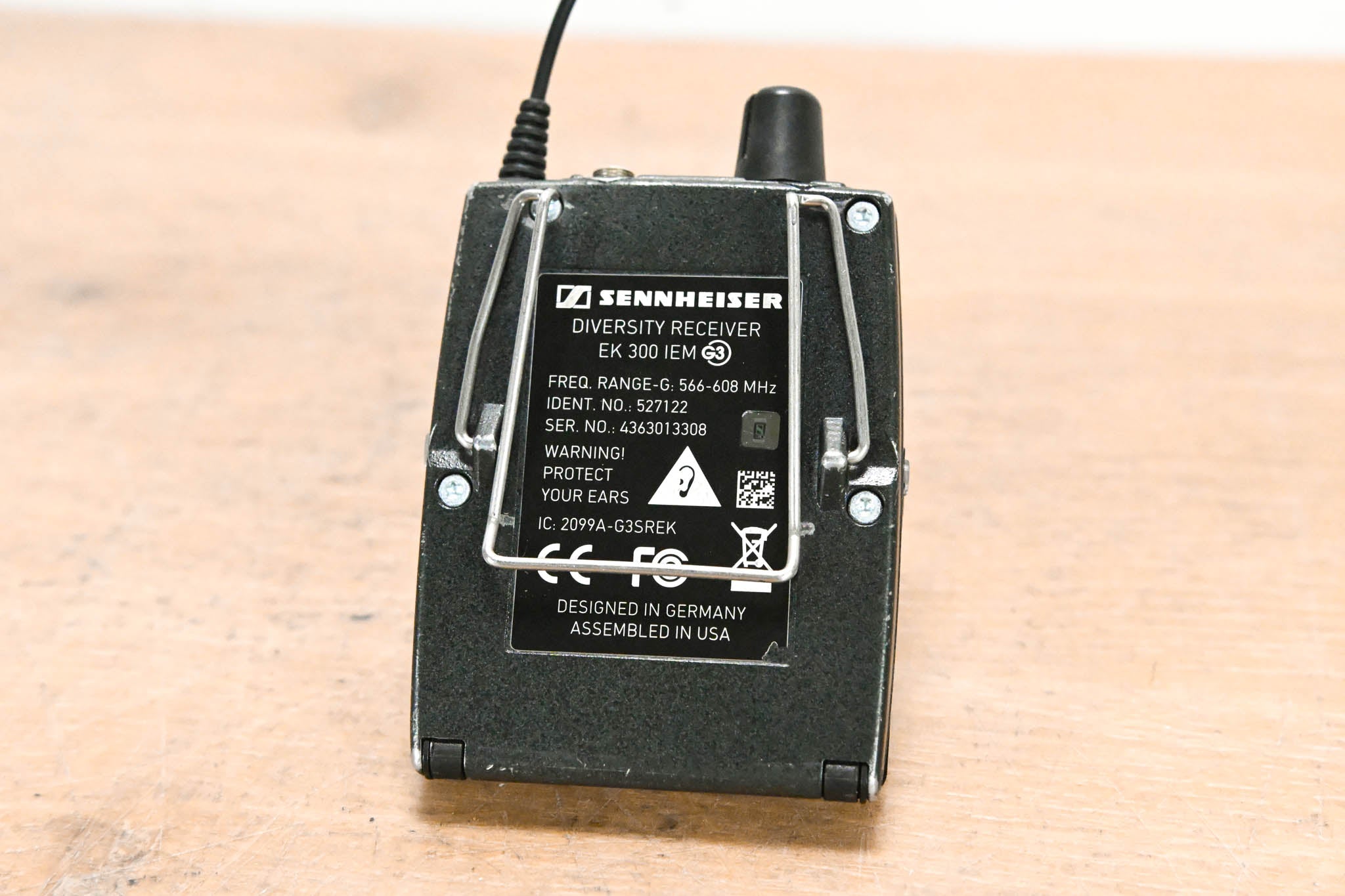 Sennheiser ew 300 IEM G3 Wireless IEM System 566-608 MHz NO POWER SUPPLY