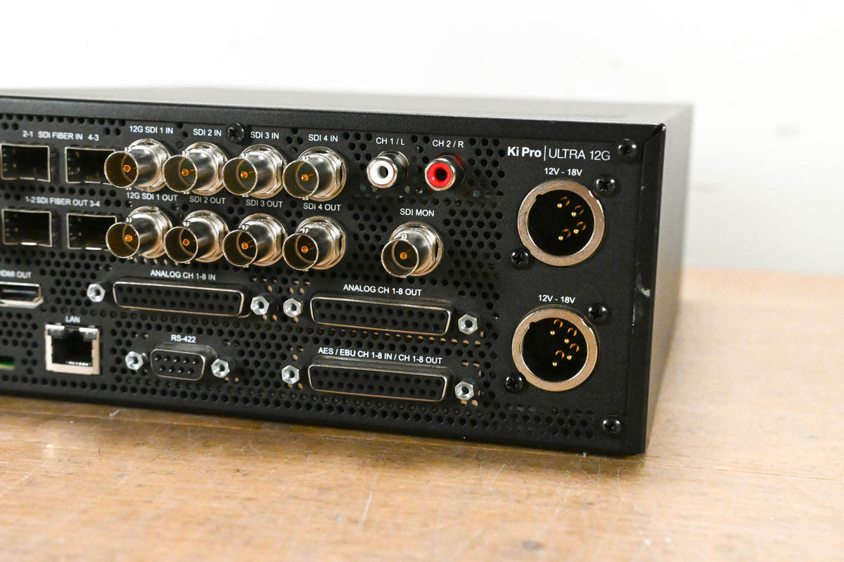 AJA Ki Pro Ultra 12G DCI/UHD/HD Recorder/Player (NO POWER SUPPLY)