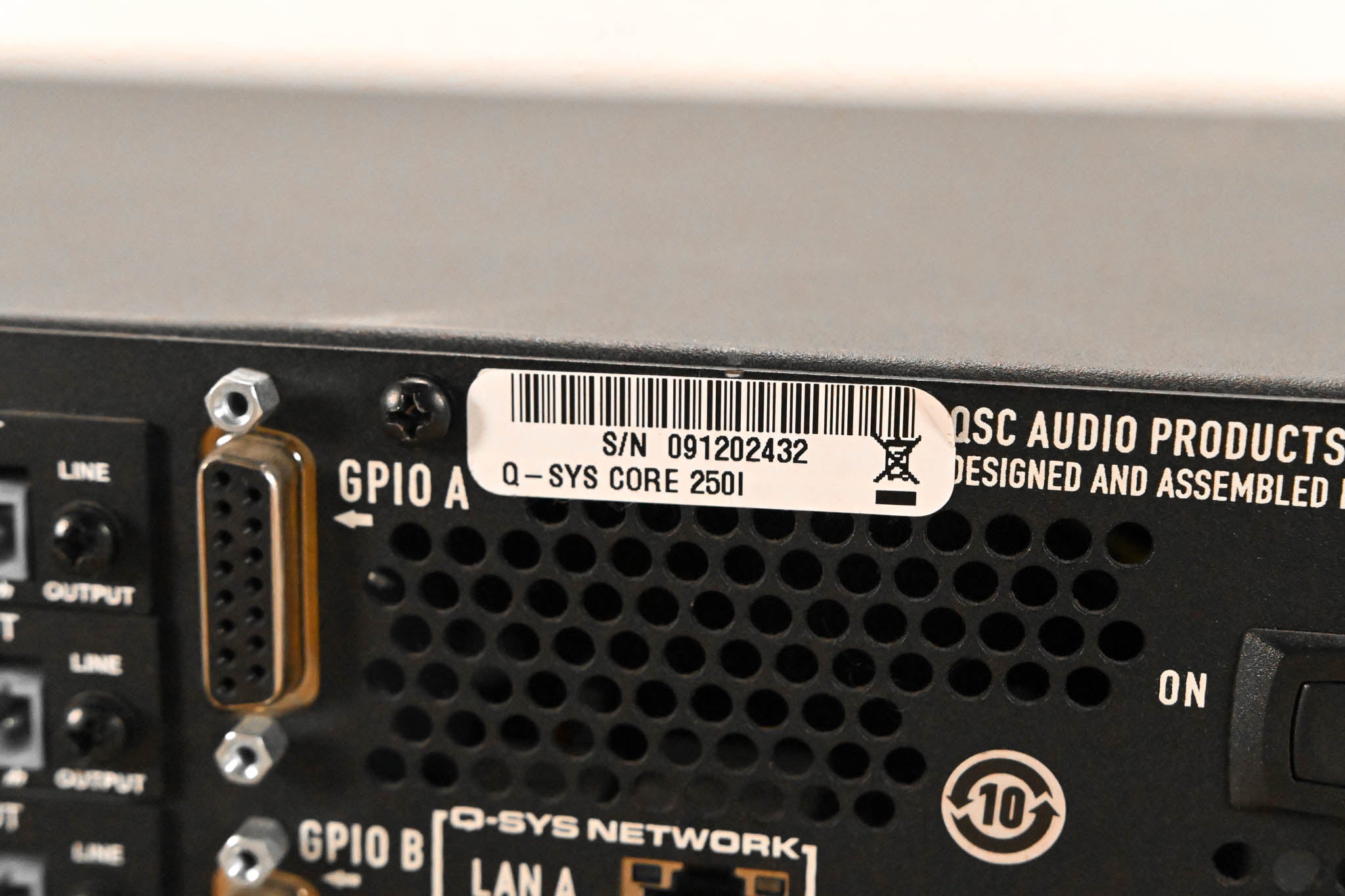 QSC Q-SYS Core 250i Integrated System Processor