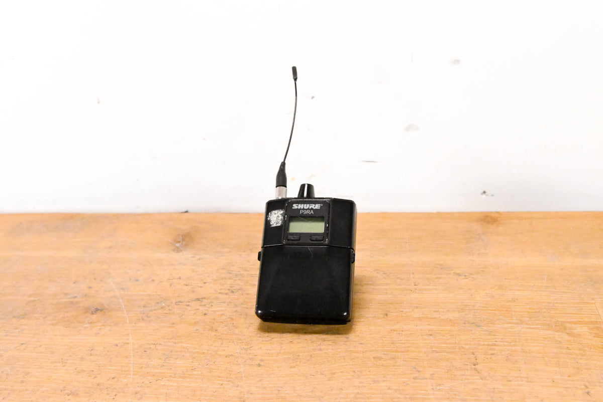Shure P9RA-L6 Wireless Bodypack Receiver - L6 Band: 656-692 MHz