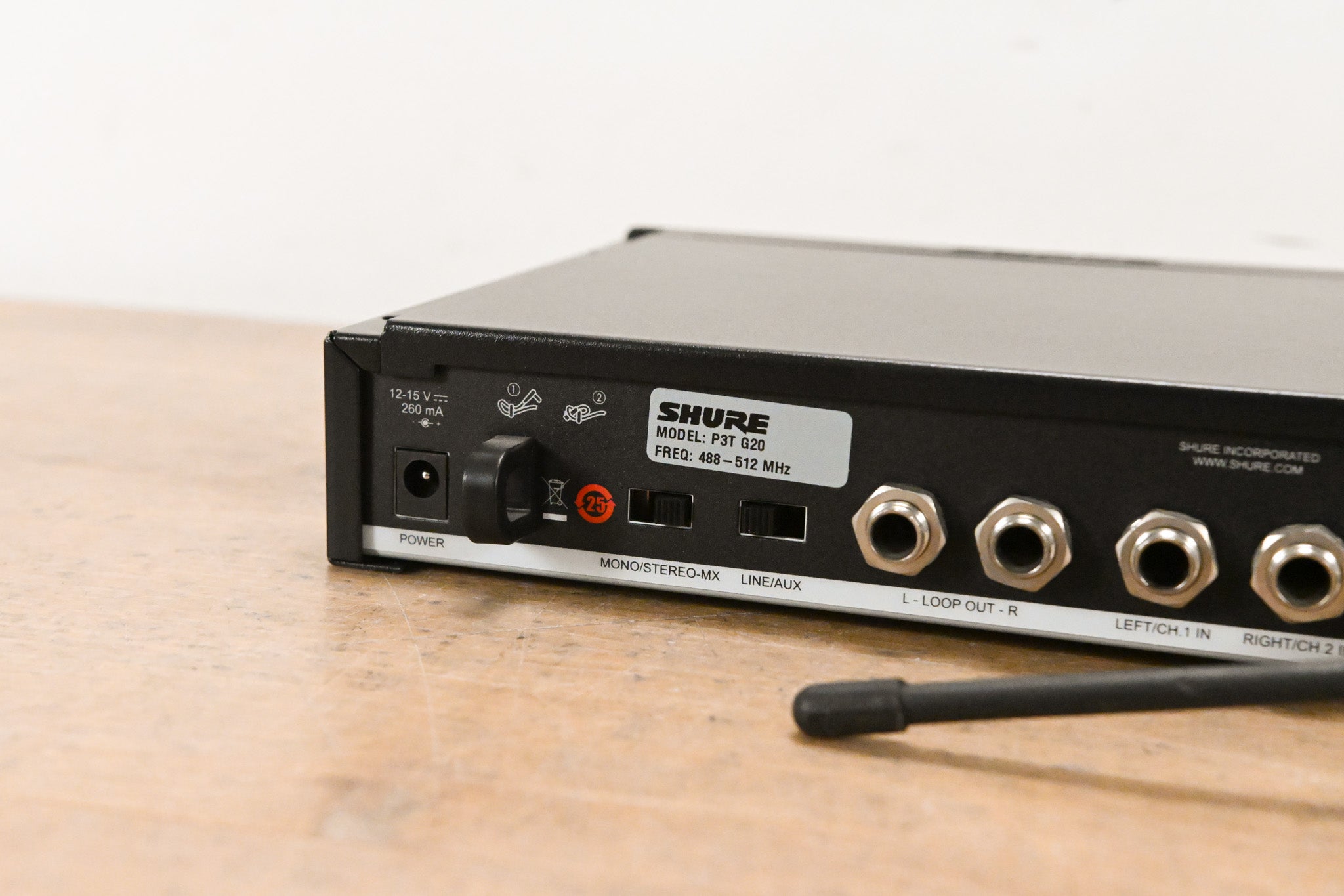 Shure P3T-G20 PSM 300 Wireless Transmitter - G20 Band (NO POWER SUPPLY)