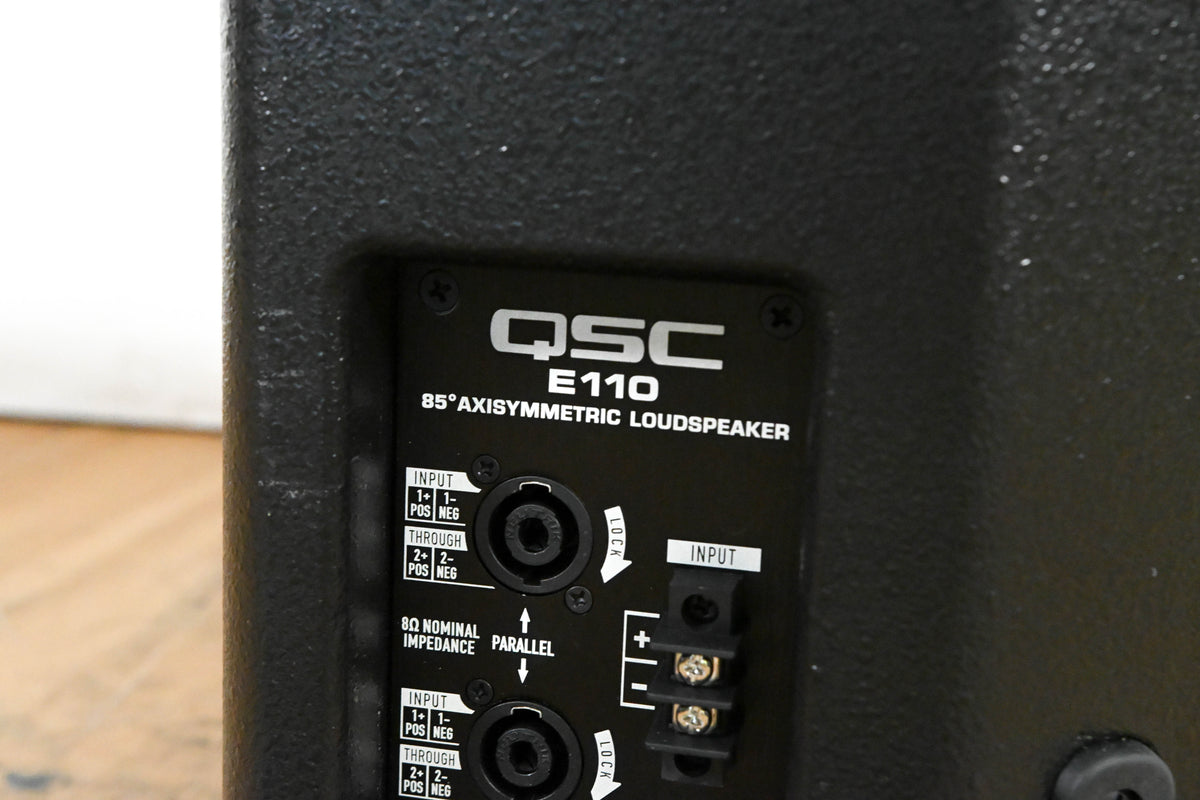 QSC E110 10" Two-Way Passive Loudspeaker