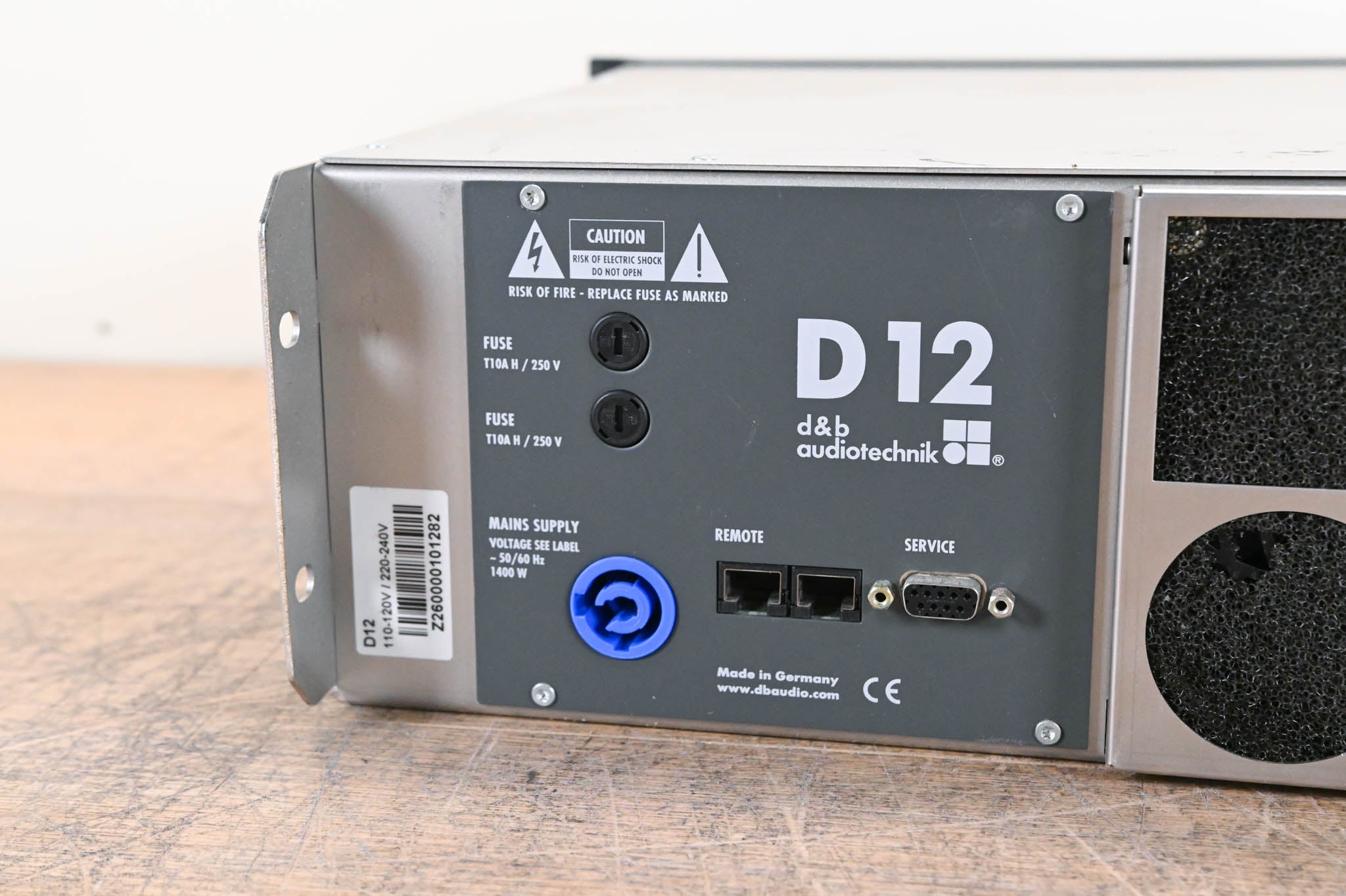 d&b audiotechnik D12 Dual-Channel Power Amplifier