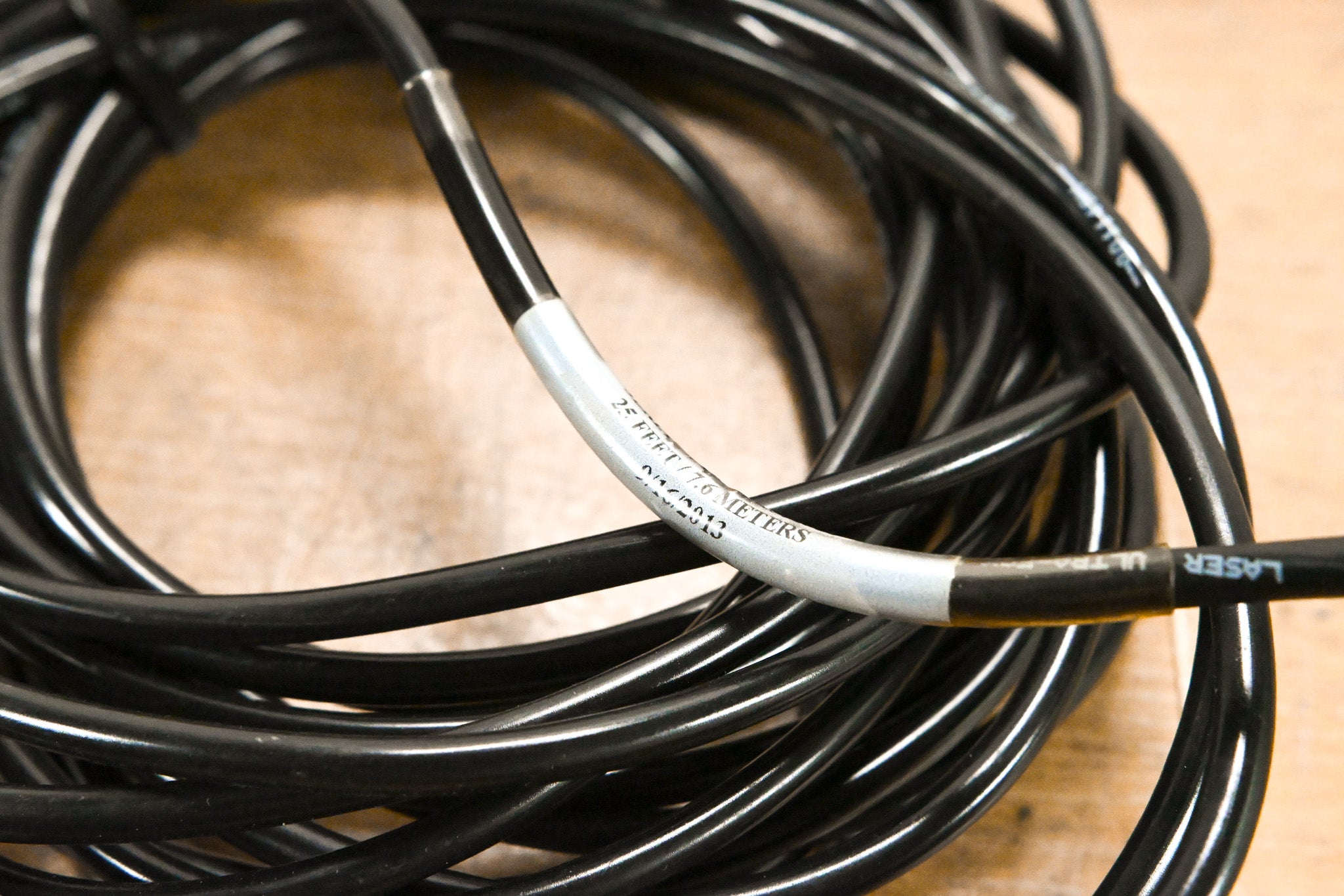Whirlwind opticalCON DUO Single Mode Tactical Fiber Optic Cable - 25'