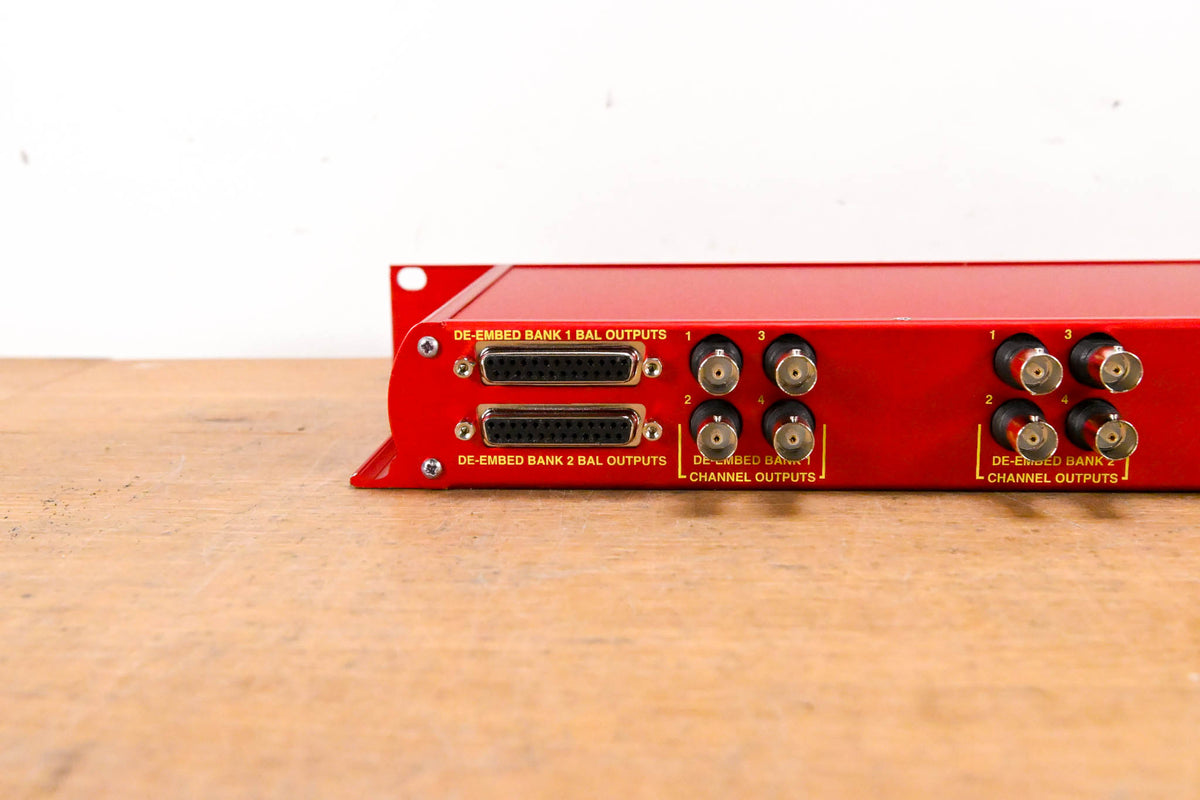 Sonifex RB-VHDMA8 3G/HD/SD-SDI De-Embedder w/ 8-Channel Analog Outputs