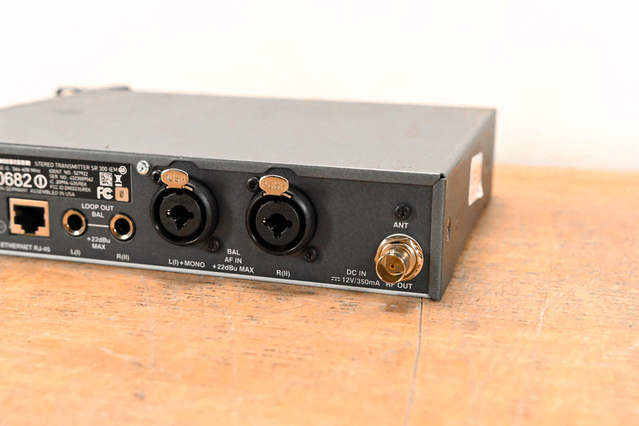 Sennheiser SR 300 IEM G3 Wireless Transmitter 566-608MHz NO POWER SUPPLY