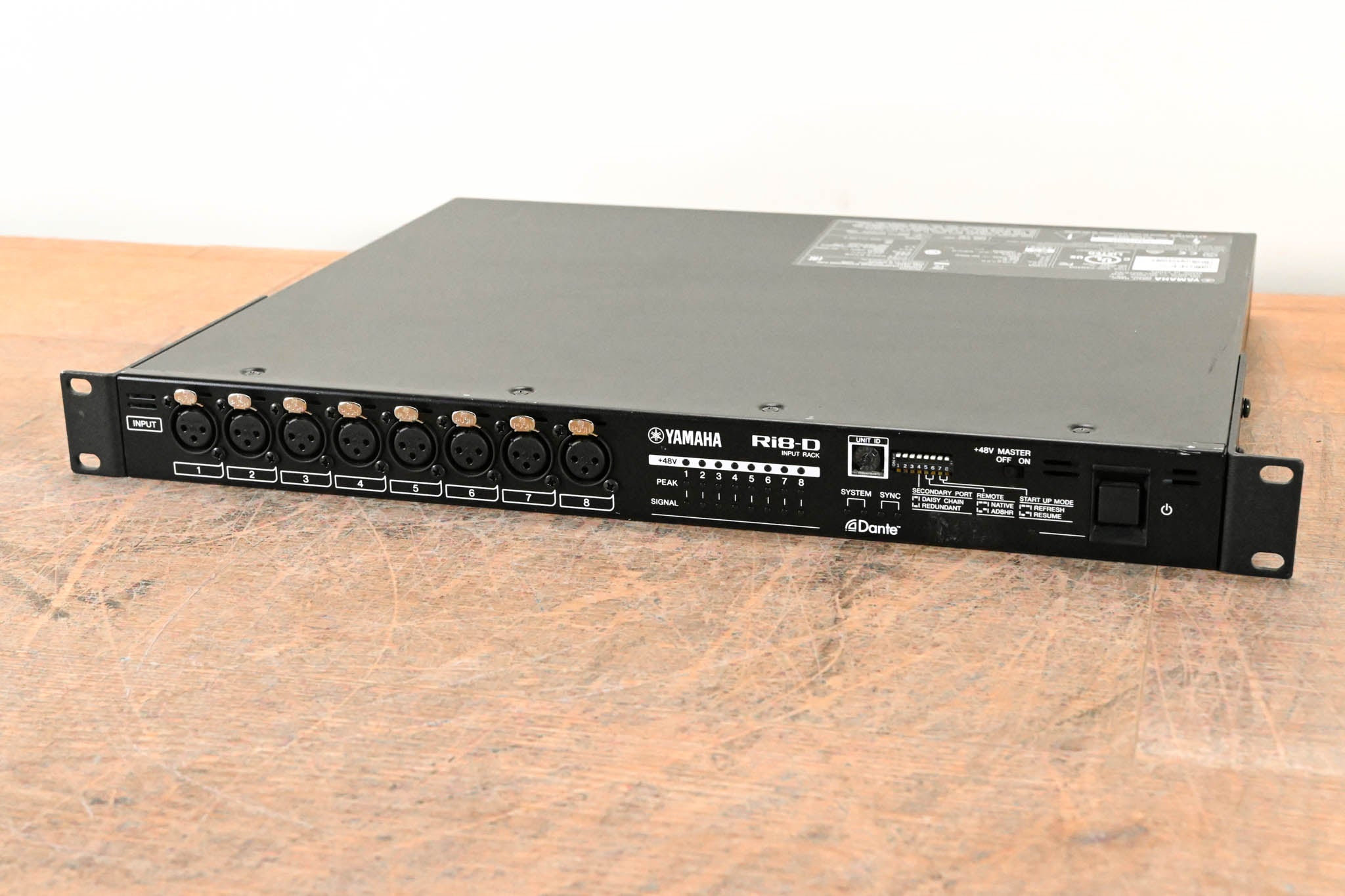 Yamaha Ri8-D Rio Series 8-Channel Remote Input Rack