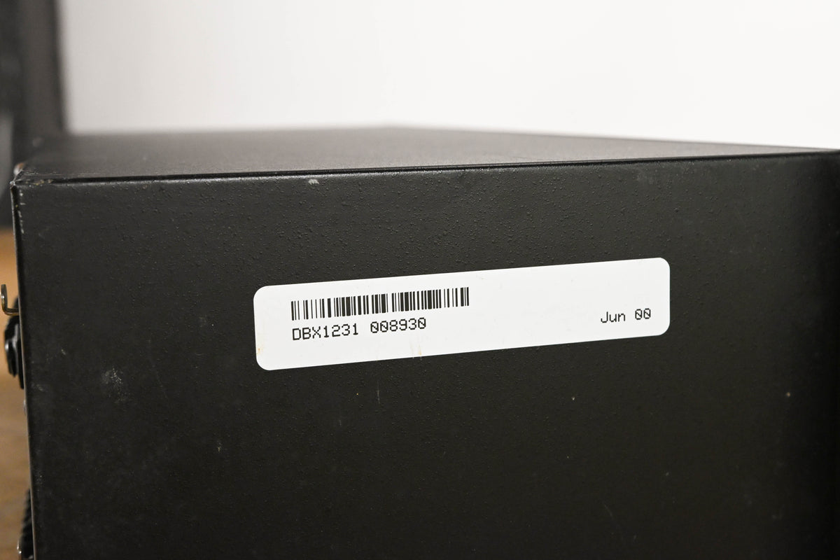 dbx 1231 Dual-Channel 31-Band Graphic Equalizer