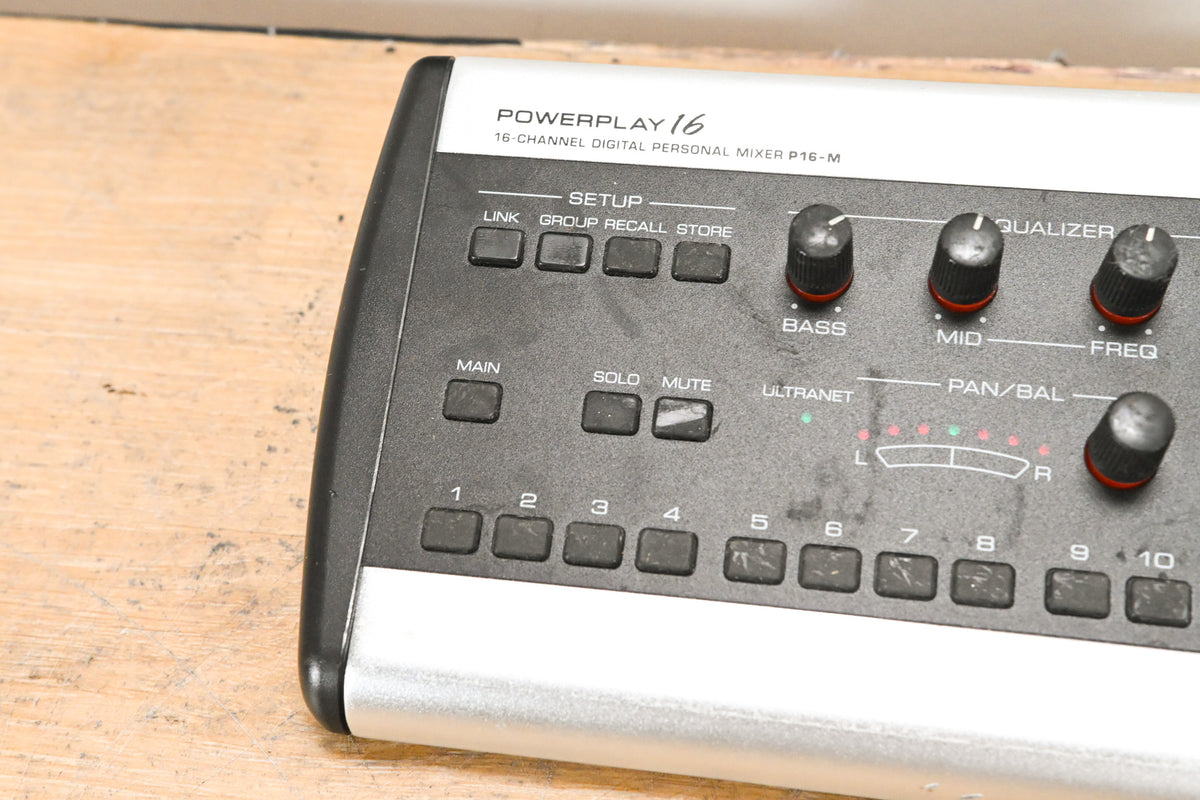 Behringer Powerplay P16-M 16-Channel Digital Personal Mixer