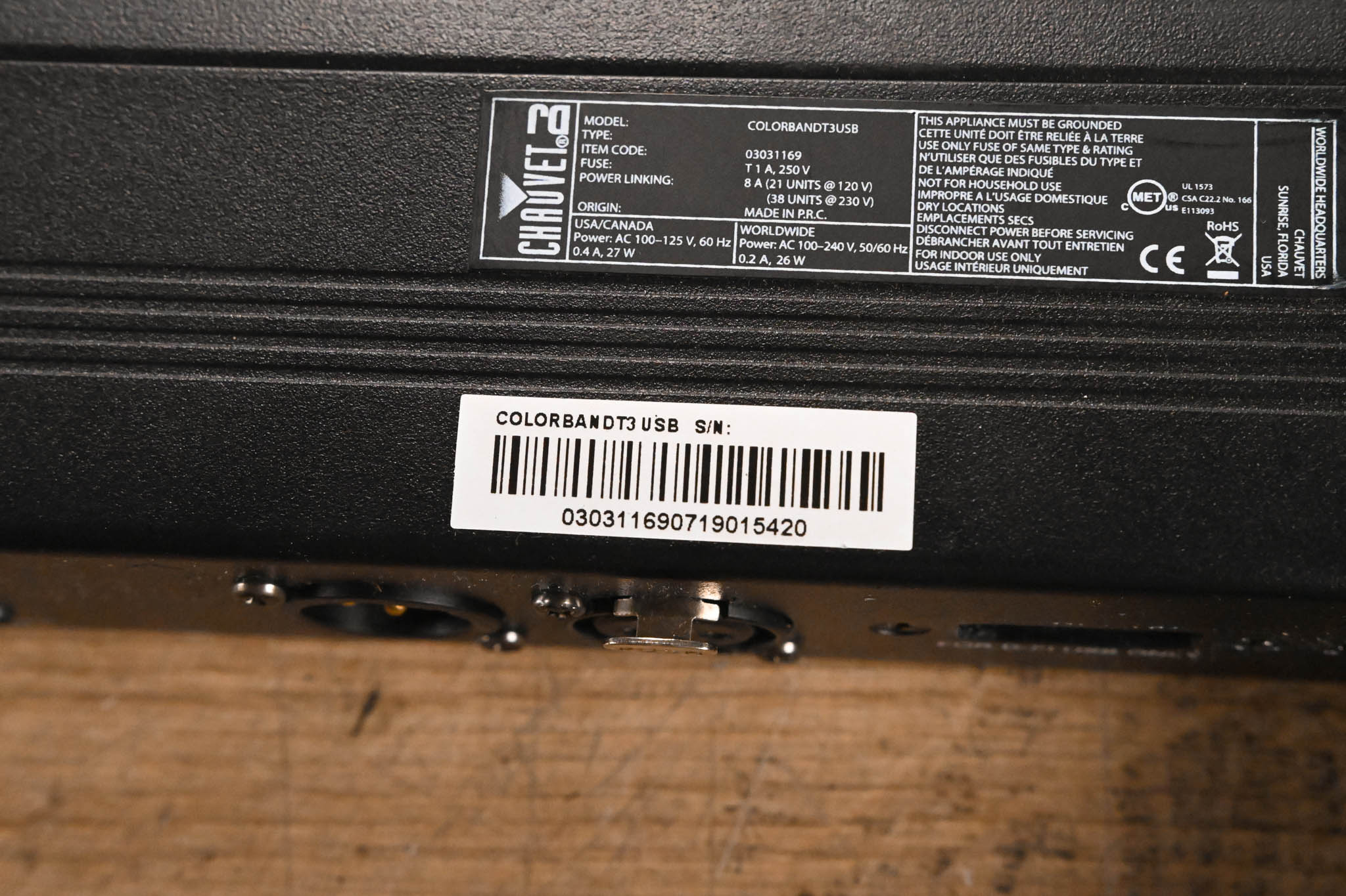 Chauvet COLORband T3USB Linear RGB Wash Light