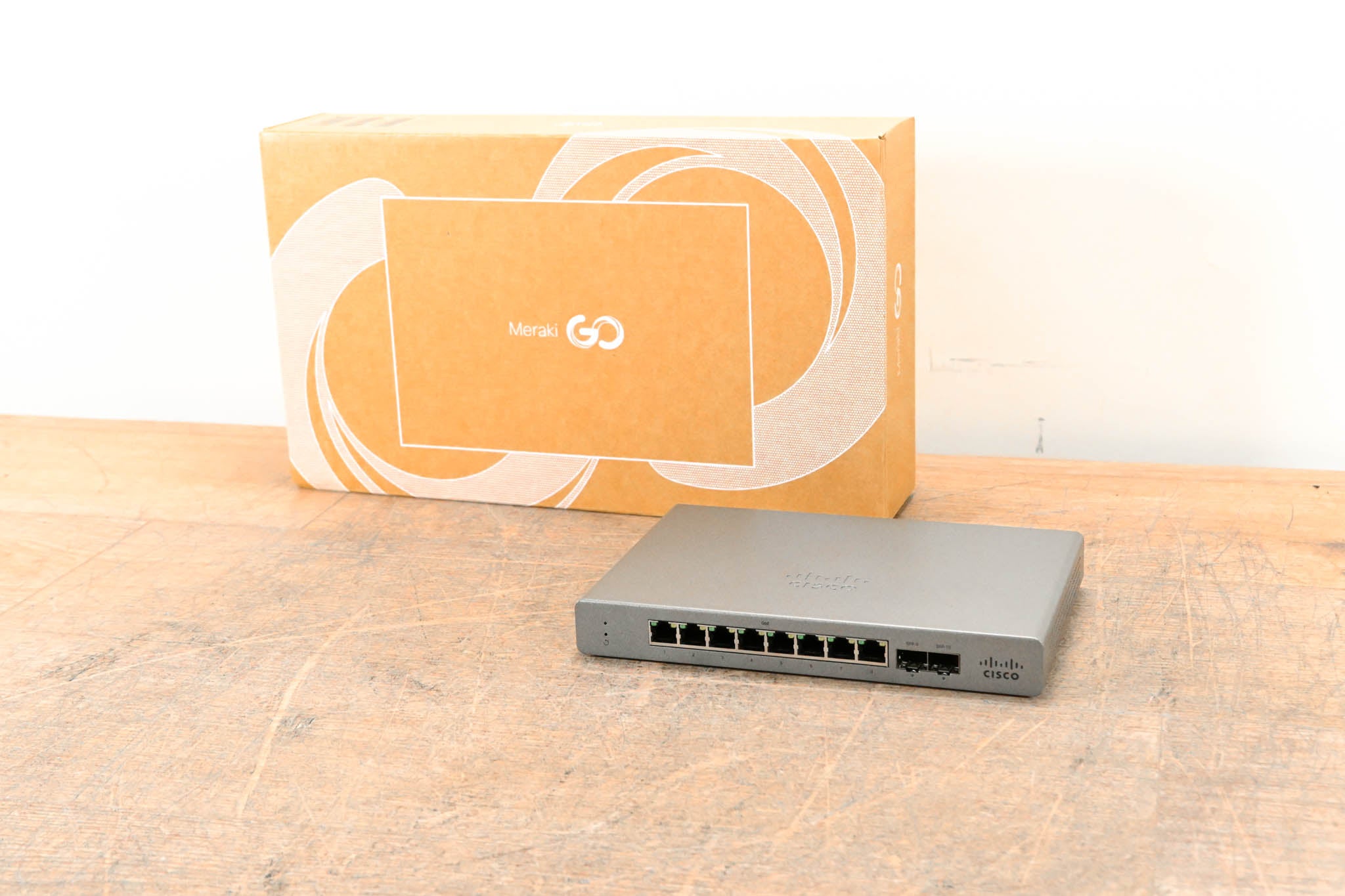 Cisco GS110-8-HW Meraki Go 8-Port Network Switch