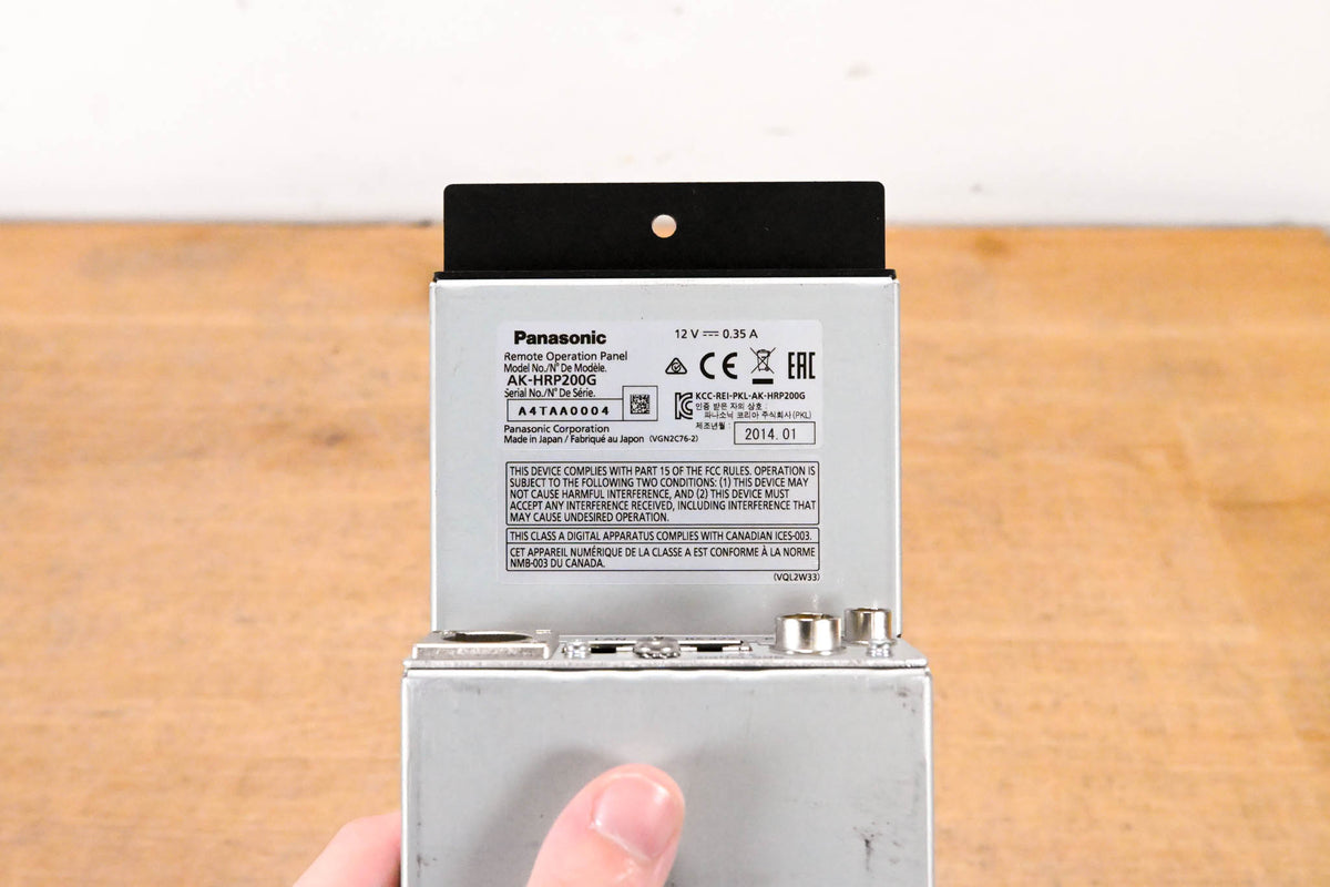 Panasonic AK-HRP200G Remote Operation Panel