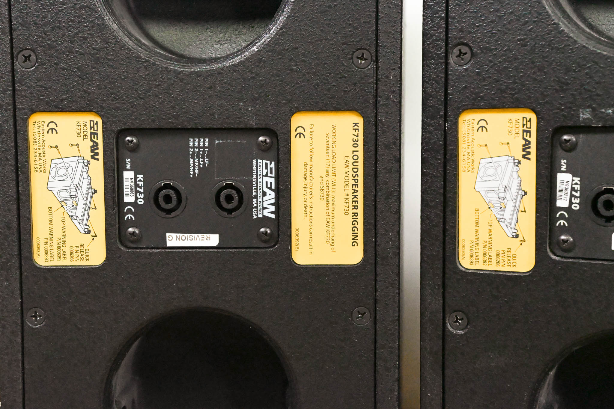 EAW KF730 3-Way Full-Range Loudspeaker (PAIR)